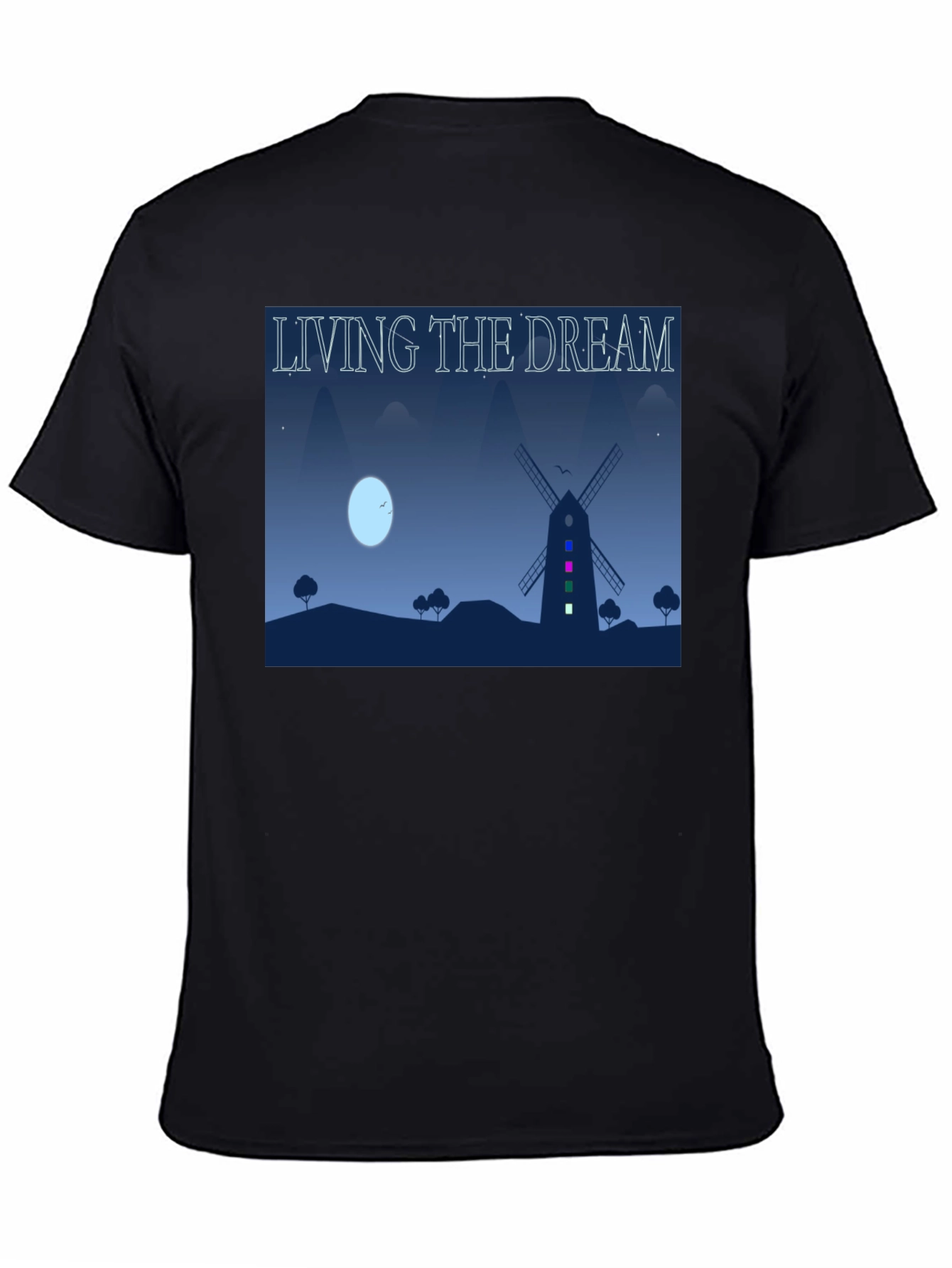 Living The Dream Windmill Graphic Tee