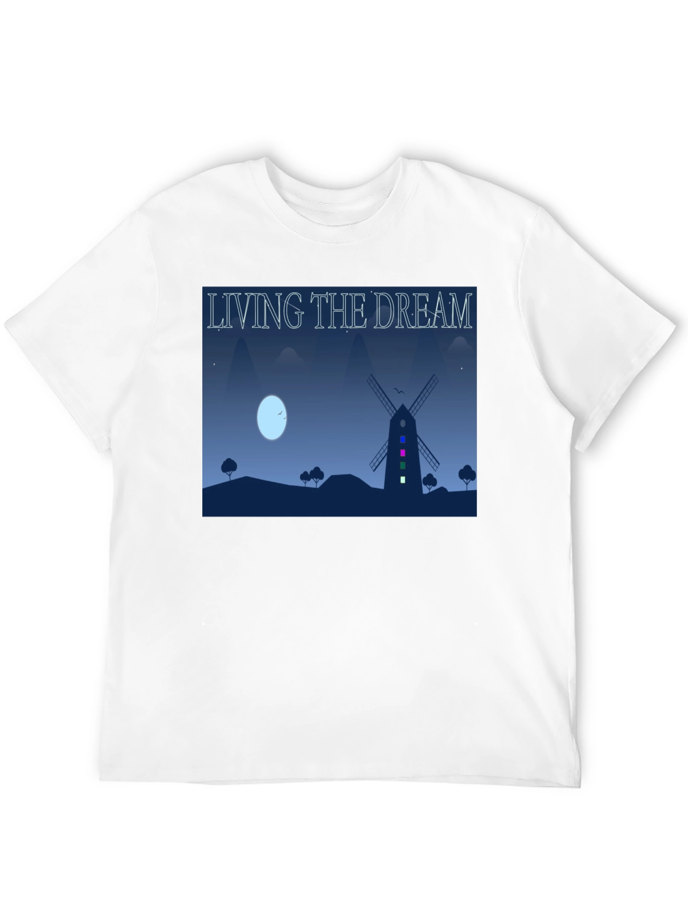 Living The Dream Windmill Graphic Tee