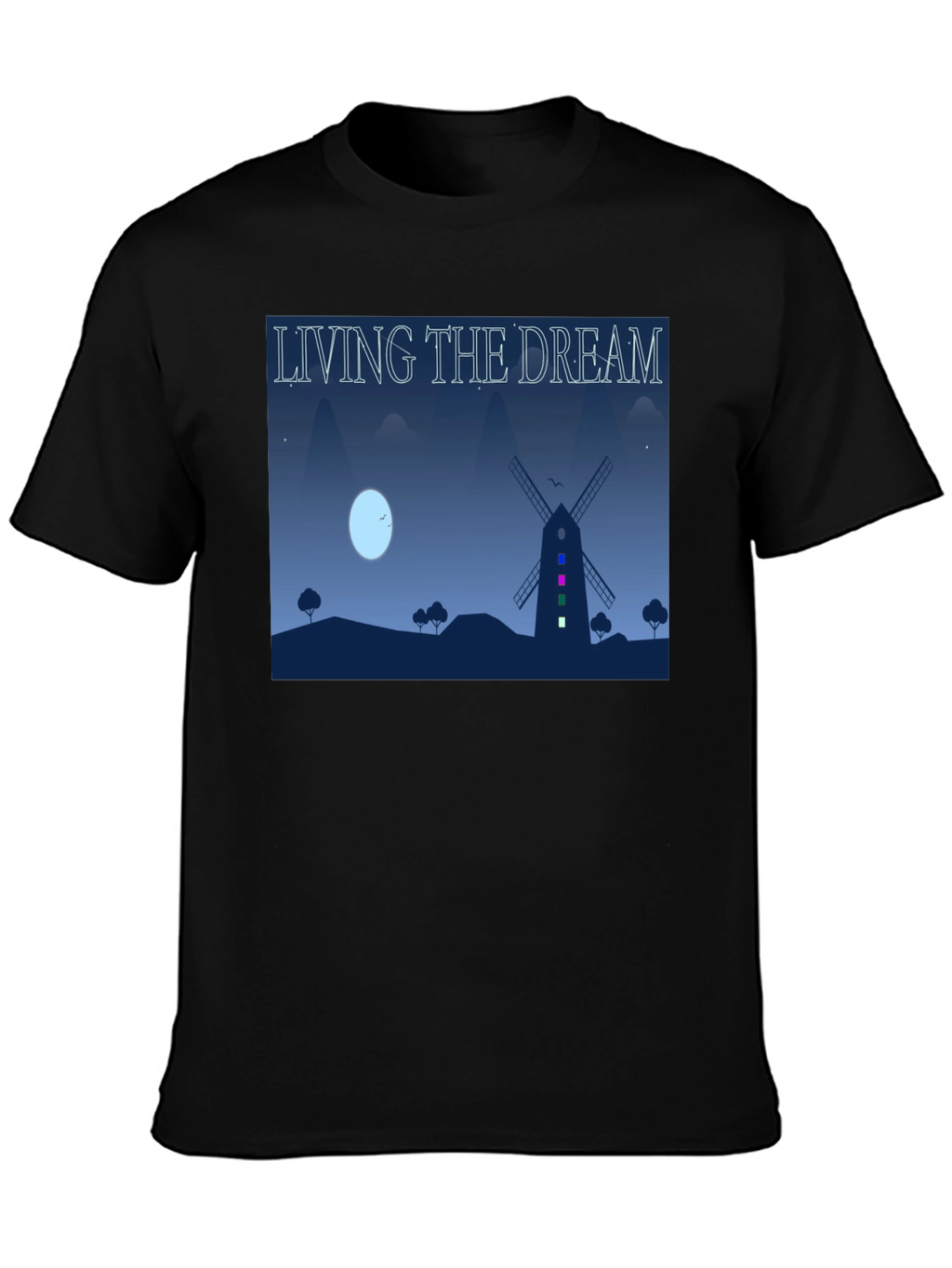 Living The Dream Windmill Graphic Tee