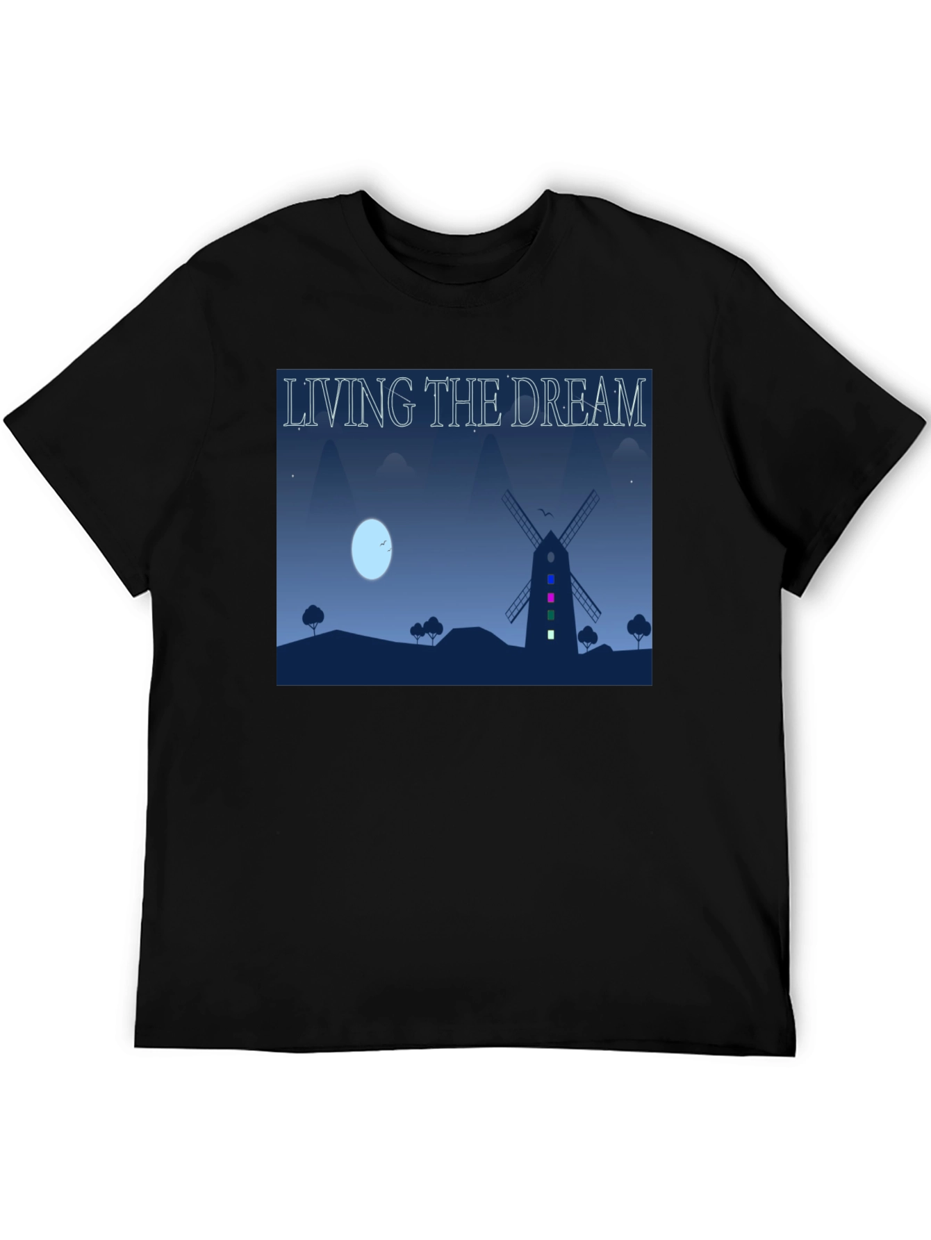 Living The Dream Windmill Graphic Tee