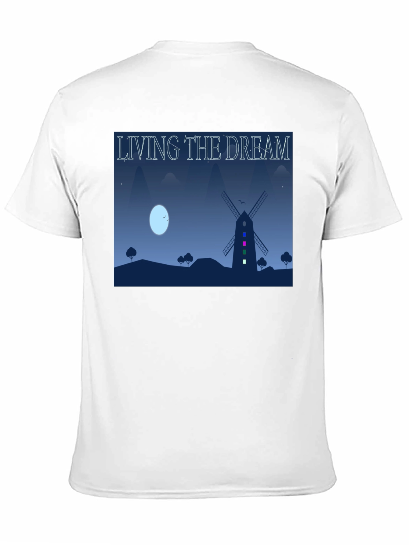 Living The Dream Windmill Graphic Tee