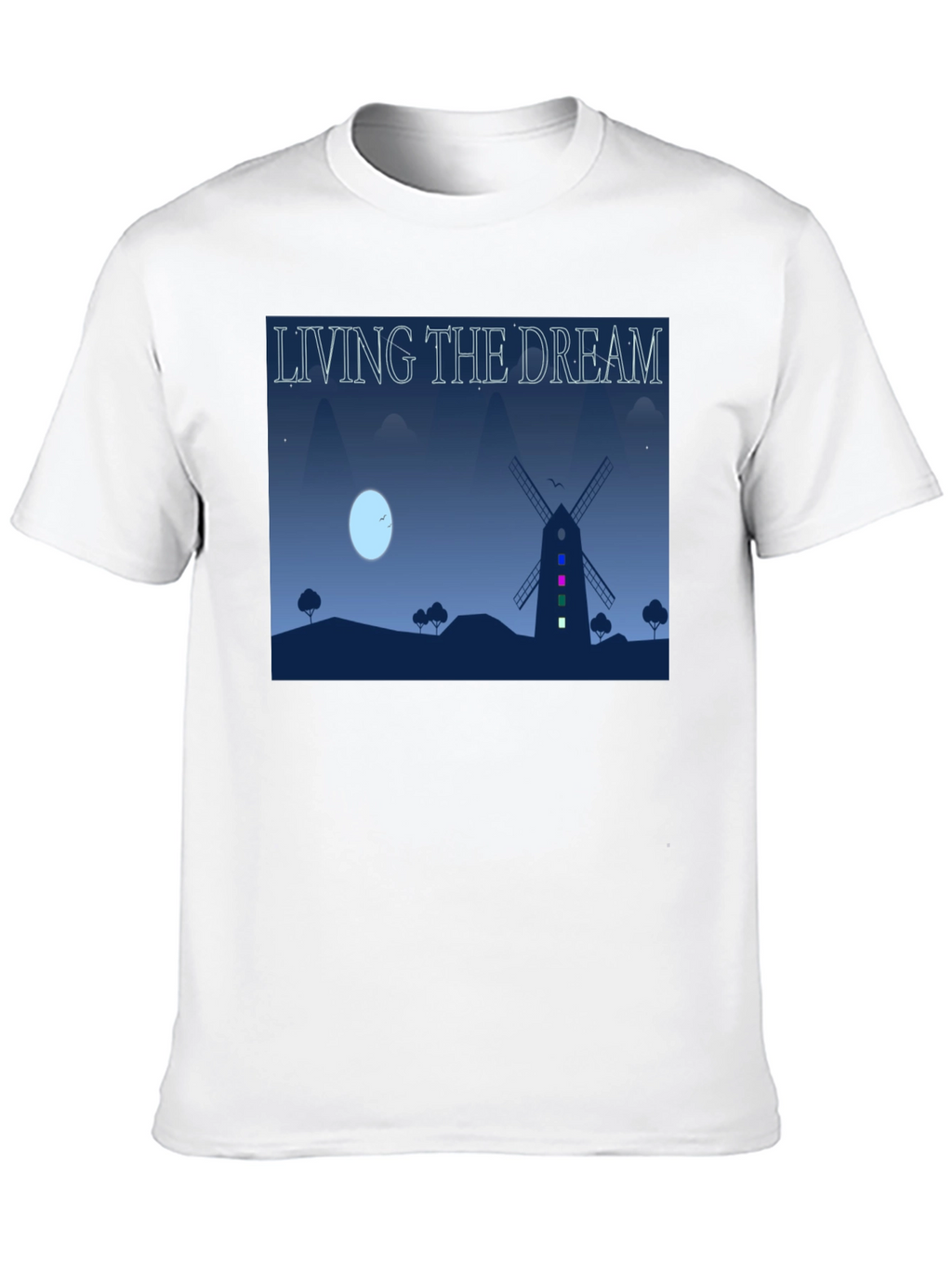 Living The Dream Windmill Graphic Tee