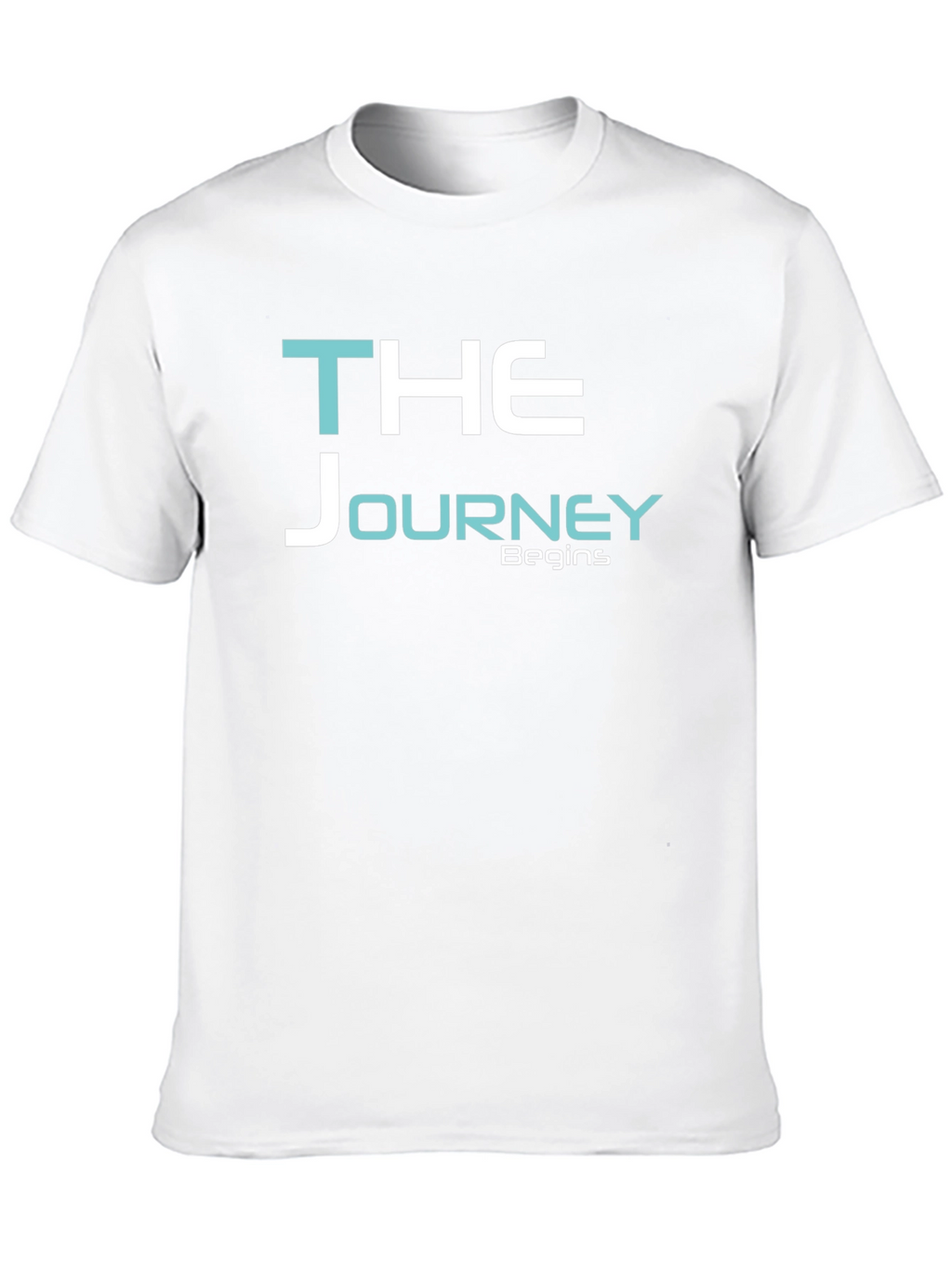 The Journey Begins Graphic Tee - Black