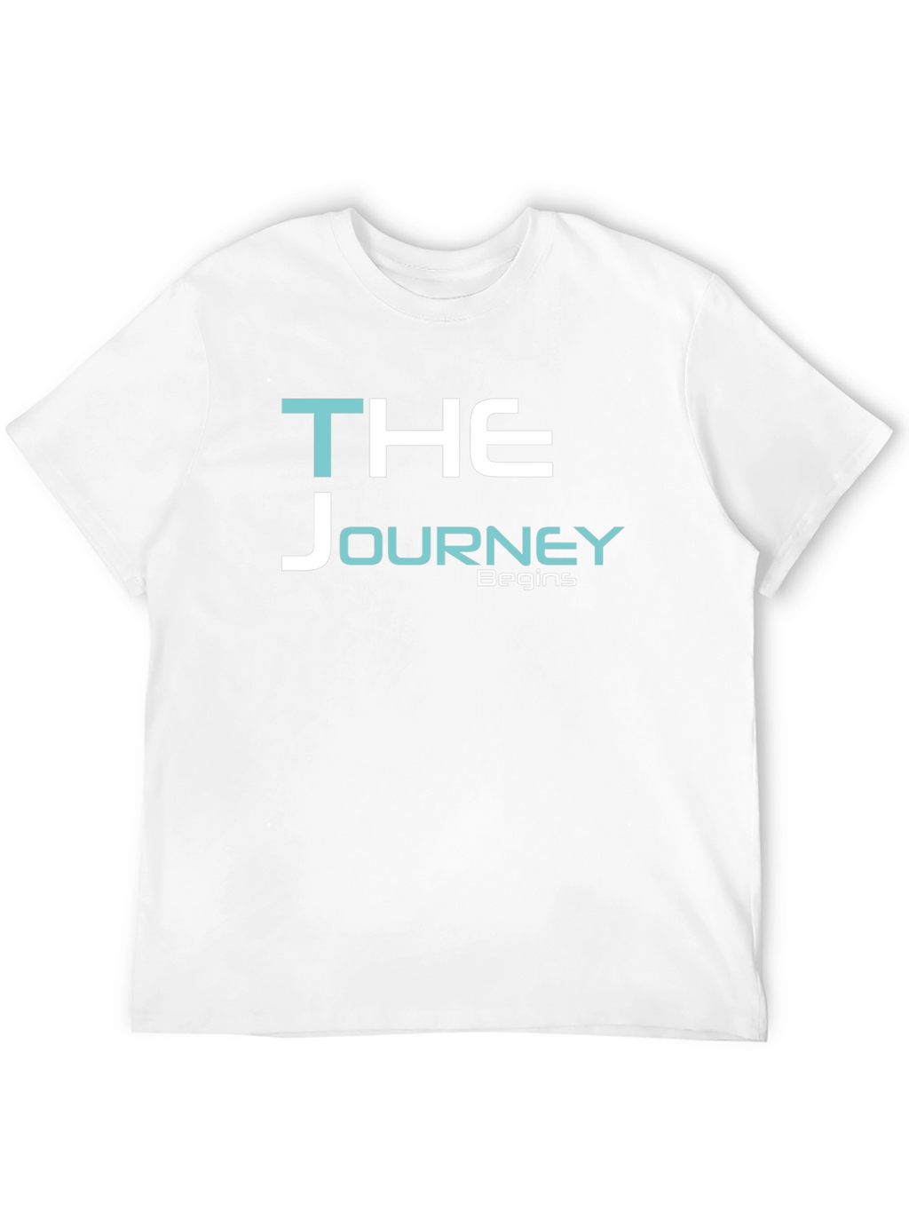 The Journey Begins Graphic Tee - Black
