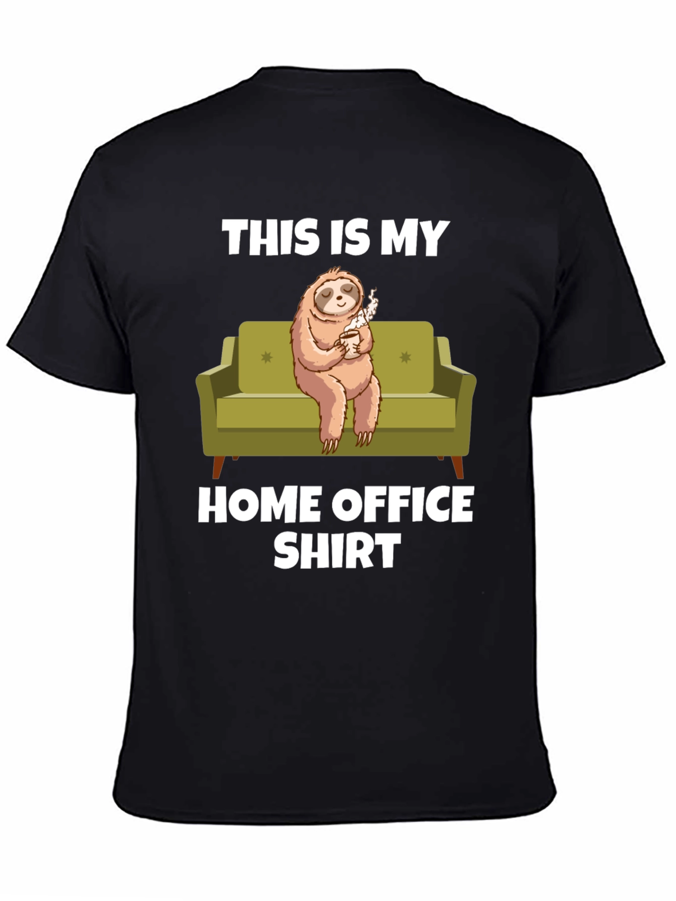 Home Office Sloth T-Shirt - Funny Work From Home Tee