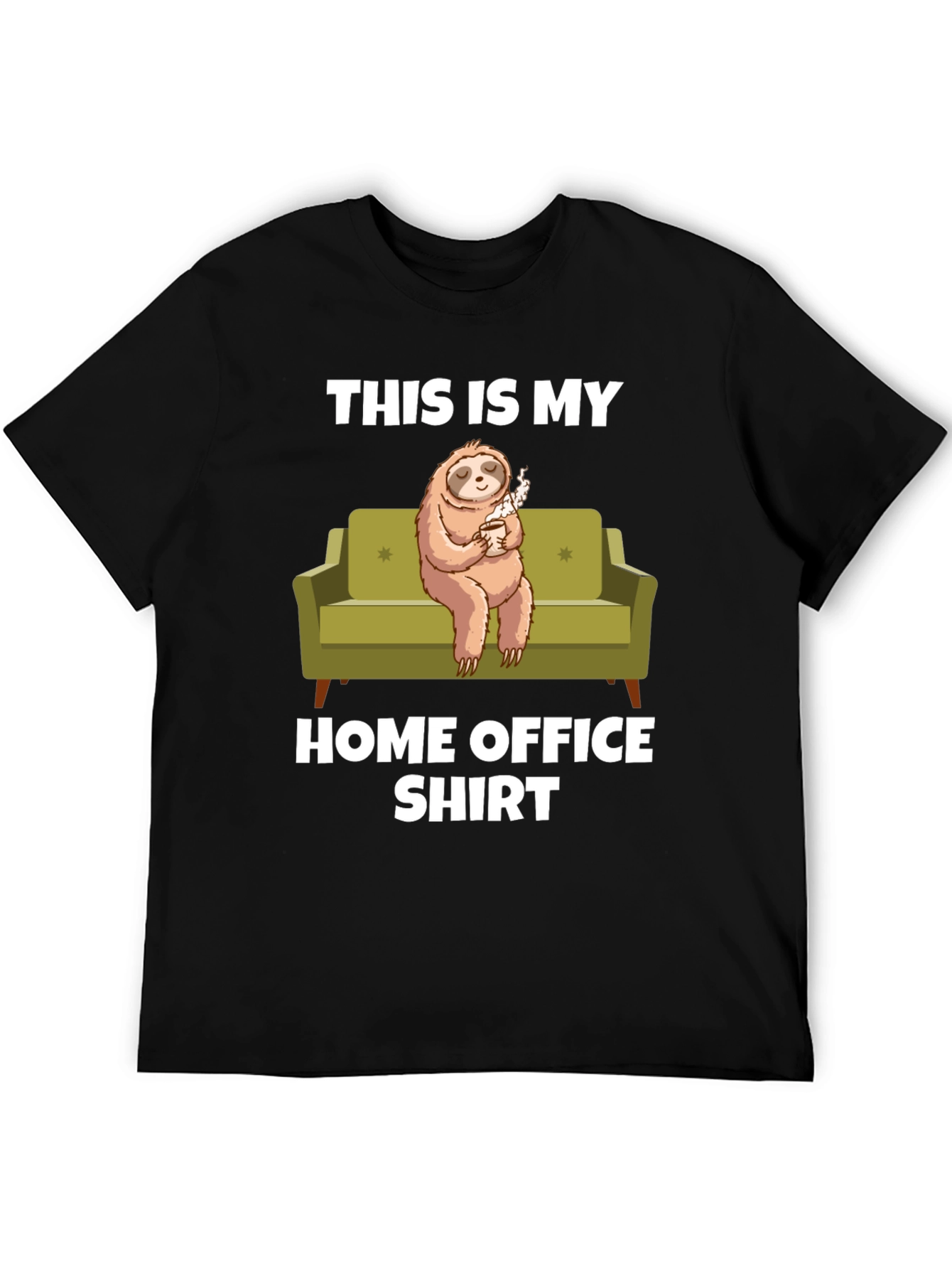 Home Office Sloth T-Shirt - Funny Work From Home Tee