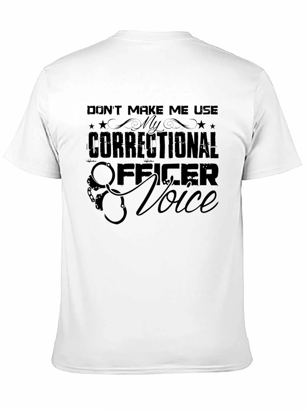 Correctional Officer T-Shirt - Novelty Tee