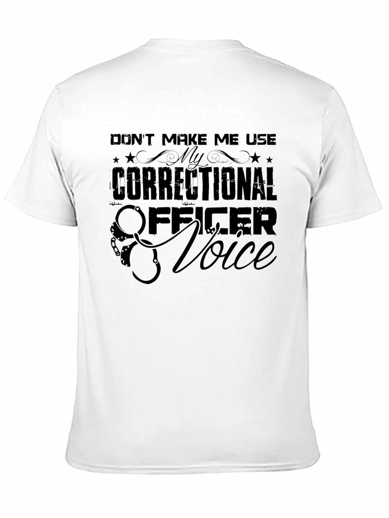 Correctional Officer T-Shirt - Novelty Tee