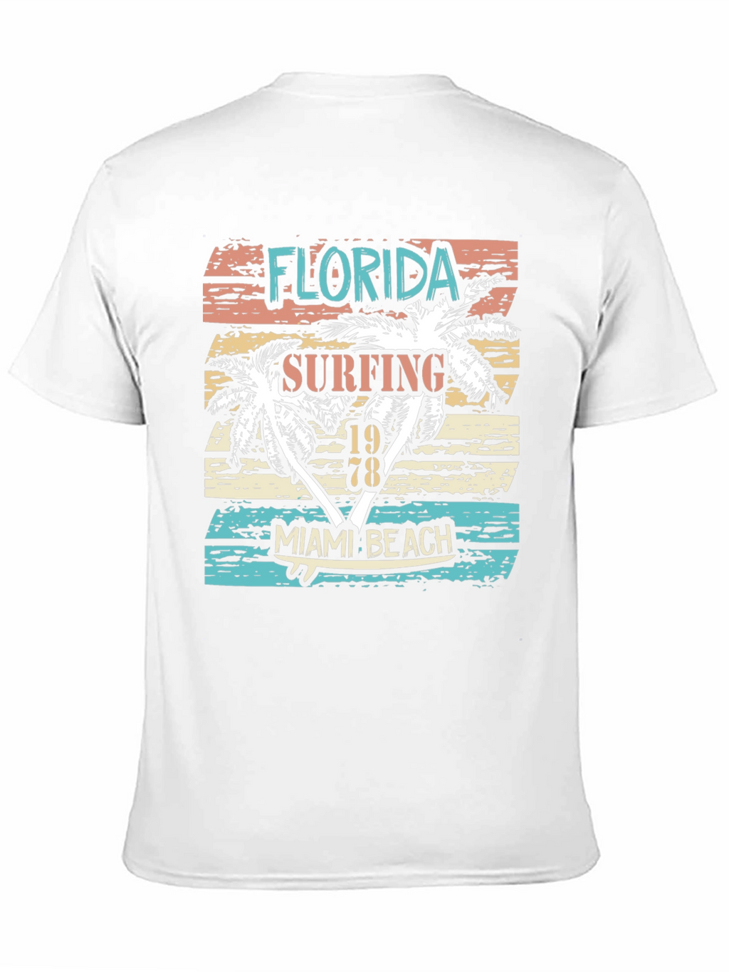 Florida Surfing Miami Beach 1978 T-Shirt
