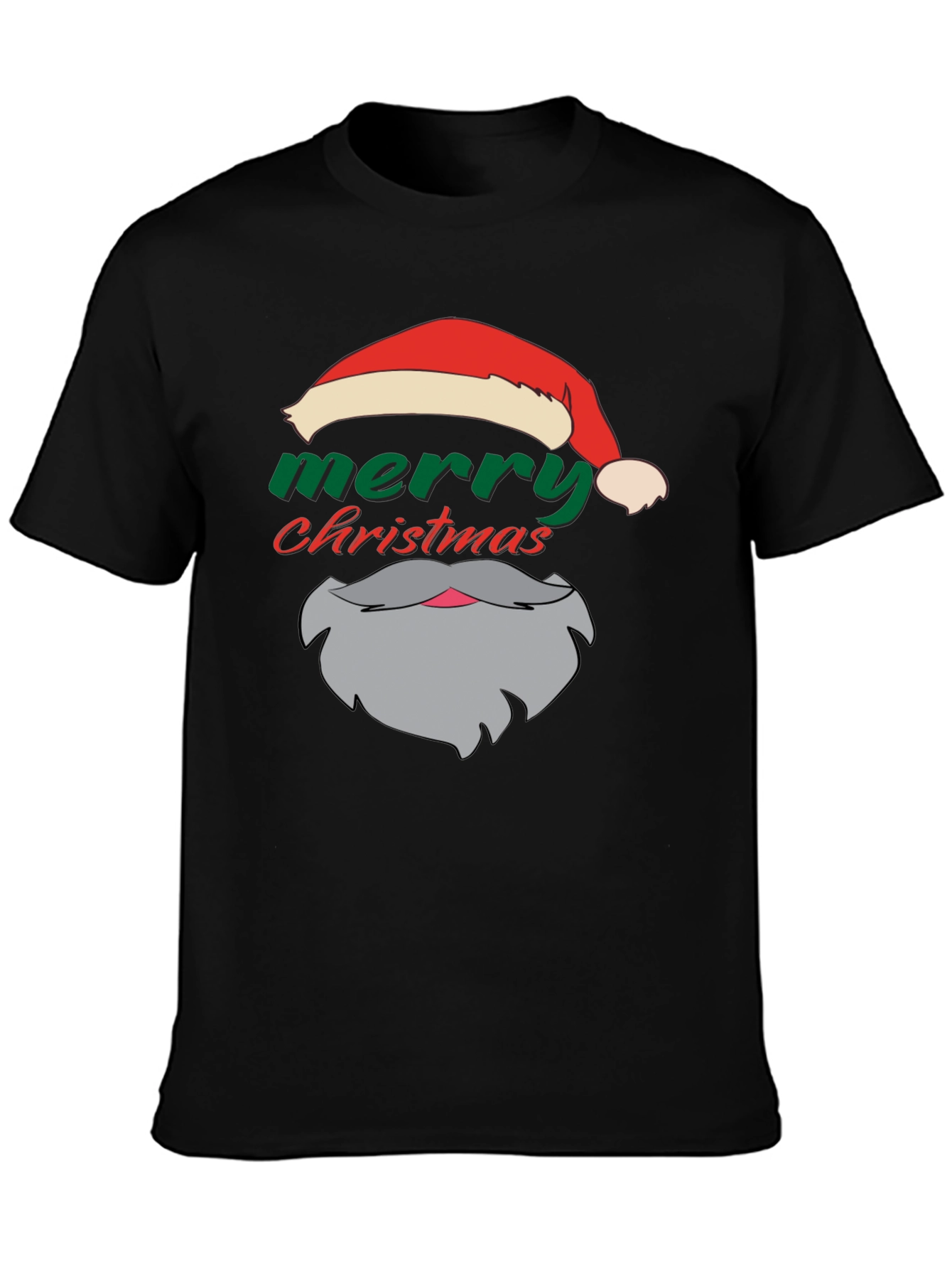 Festive Santa T-Shirt: Merry Christmas Apparel