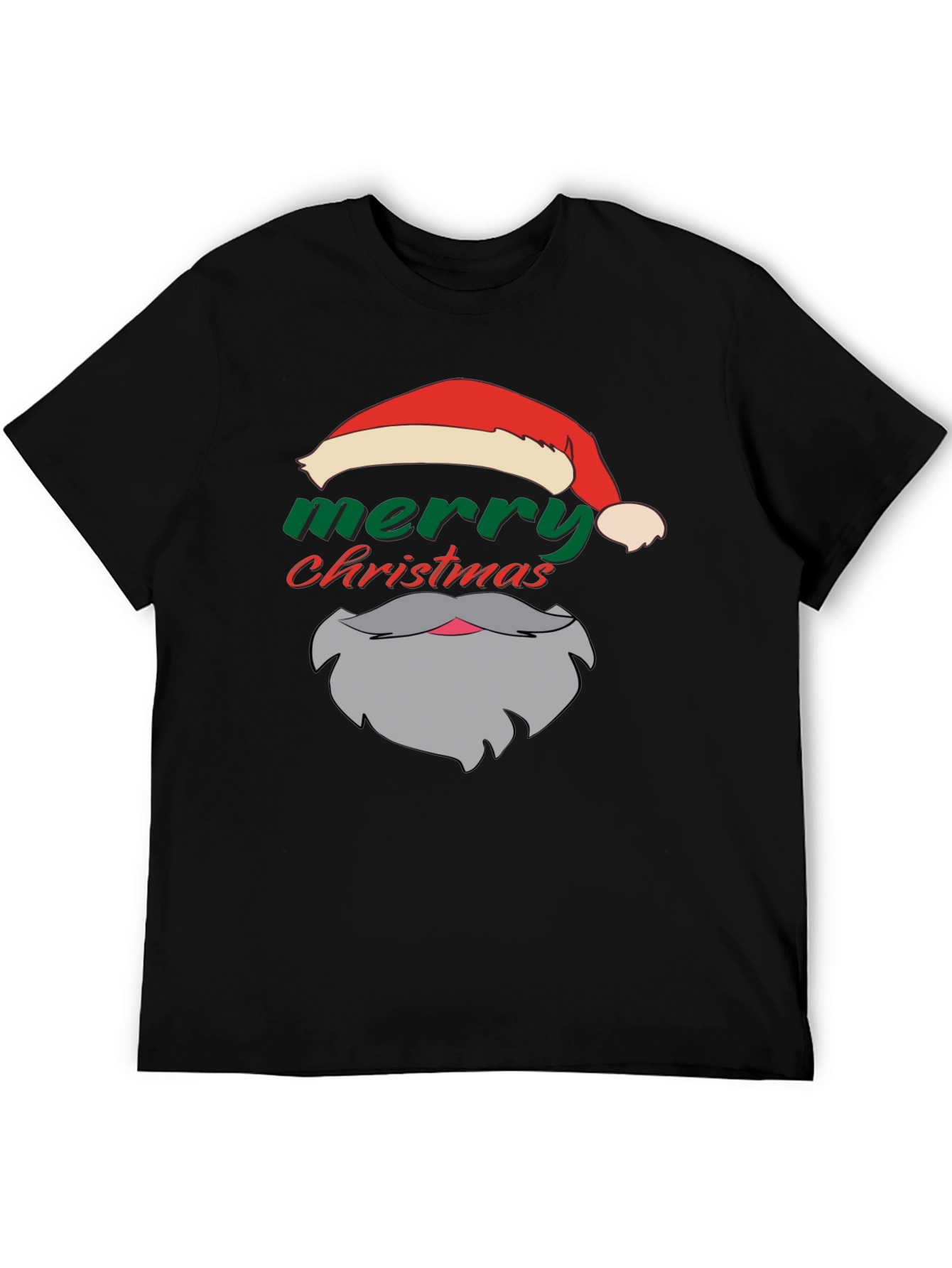 Festive Santa T-Shirt: Merry Christmas Apparel