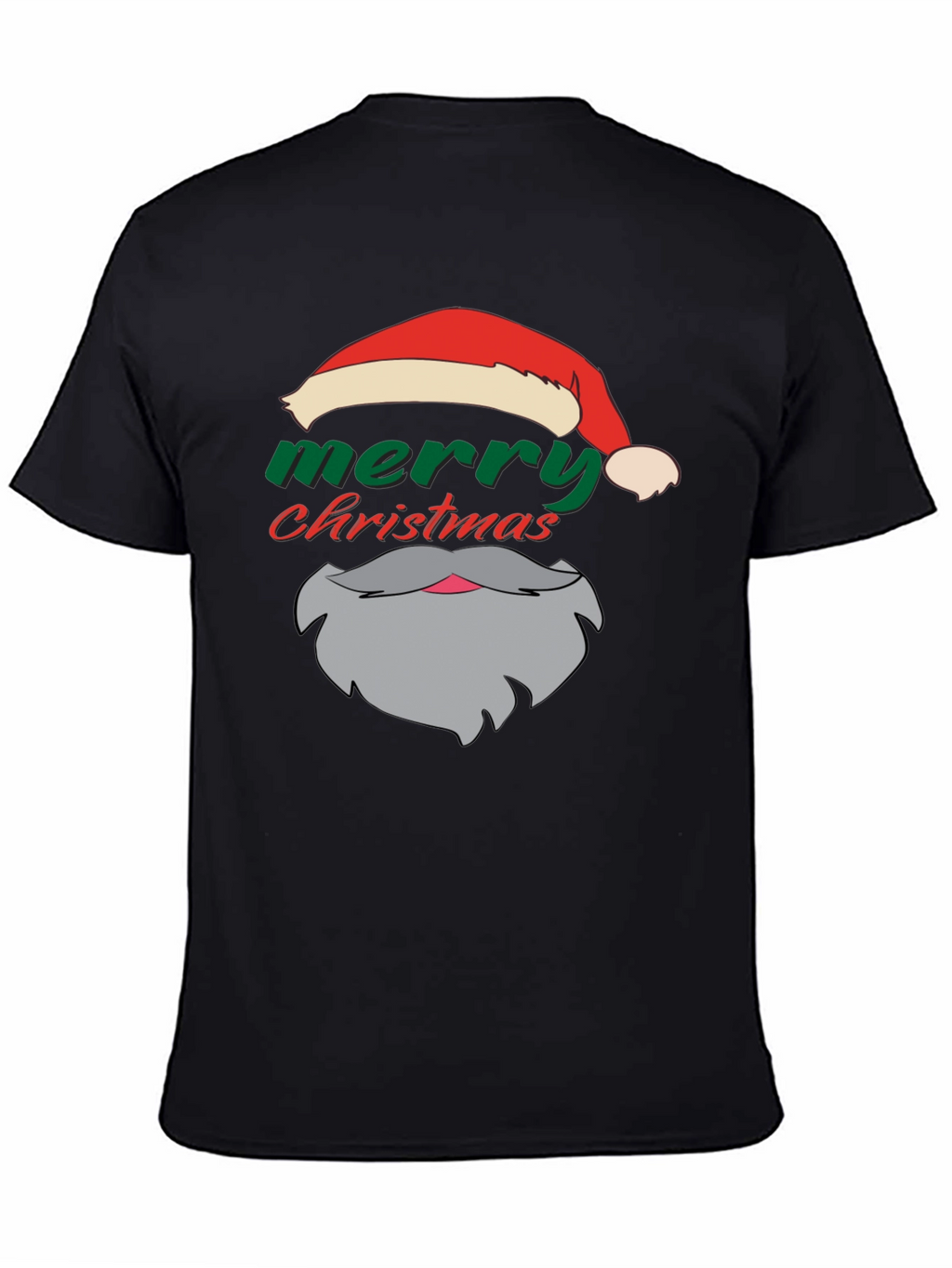 Festive Santa T-Shirt: Merry Christmas Apparel