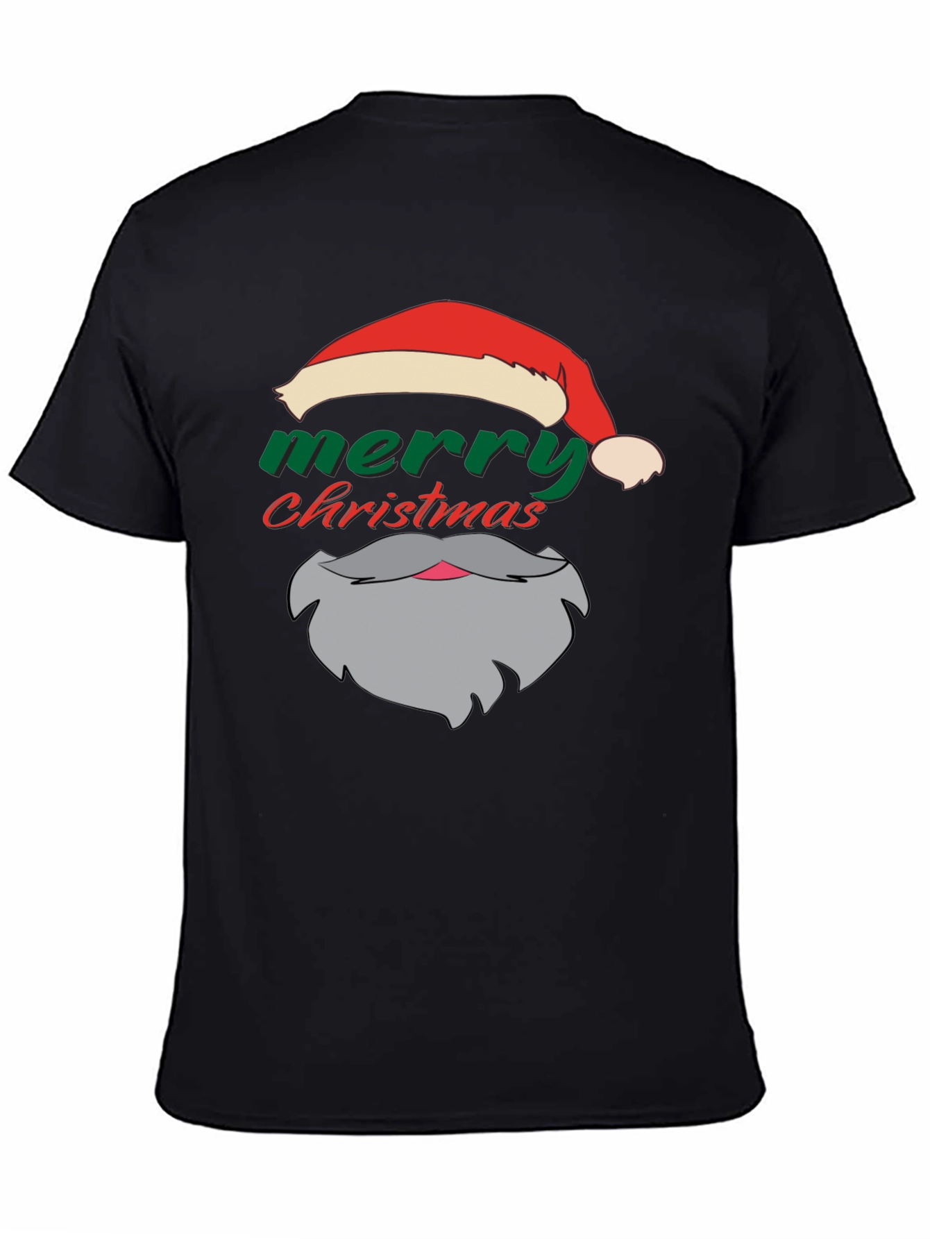 Festive Santa T-Shirt: Merry Christmas Apparel