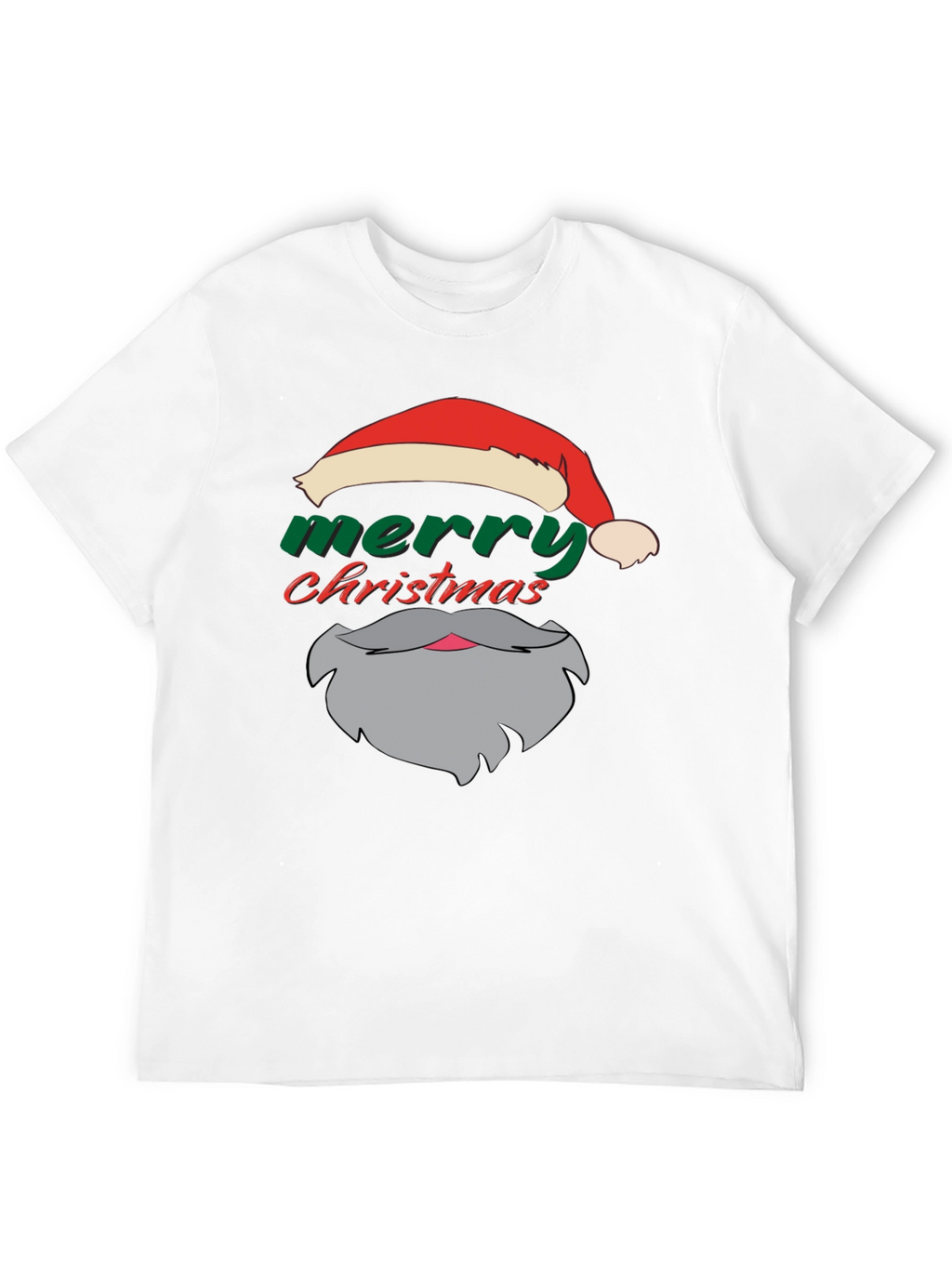 Festive Santa T-Shirt: Merry Christmas Apparel