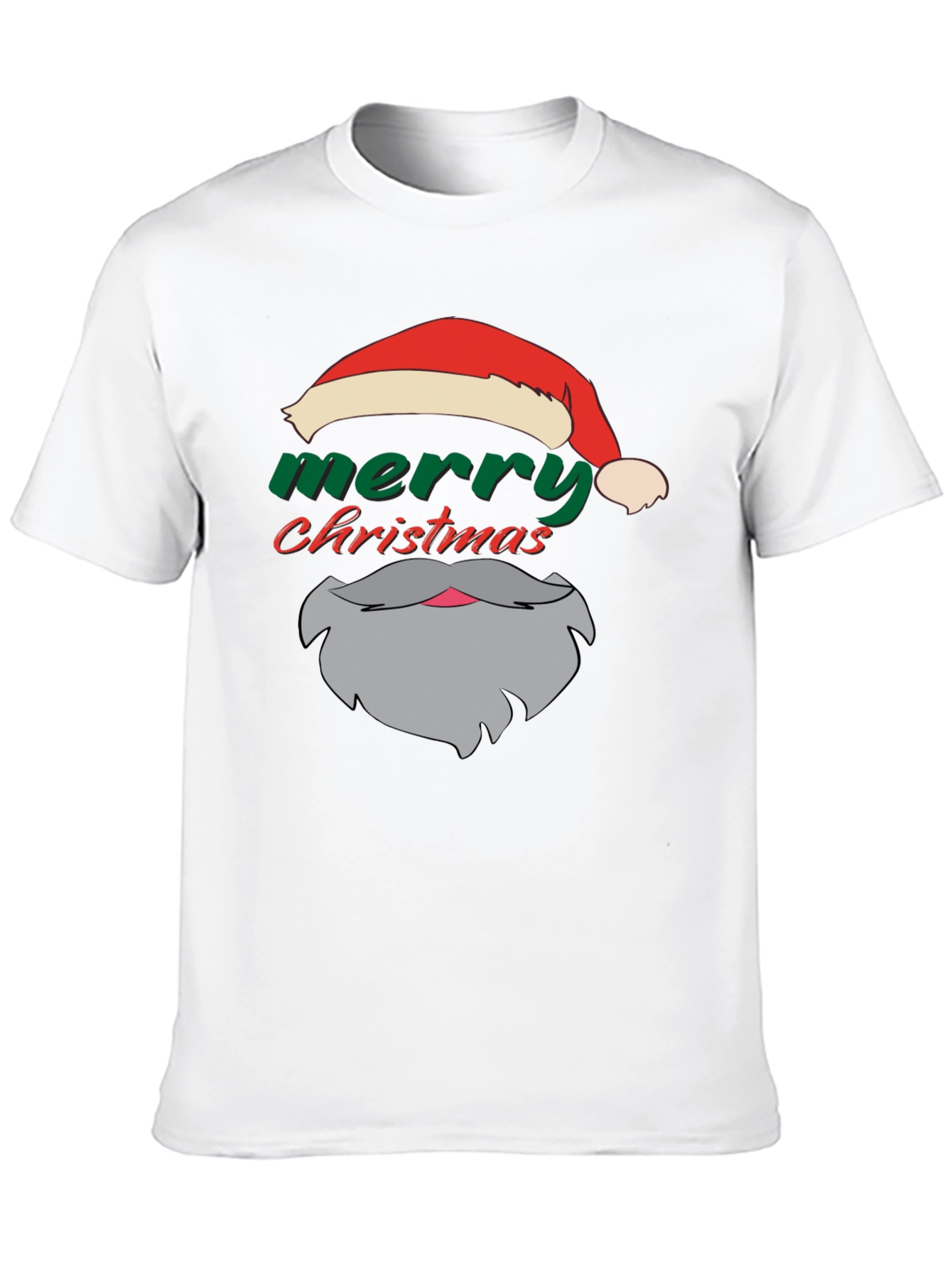 Festive Santa T-Shirt: Merry Christmas Apparel