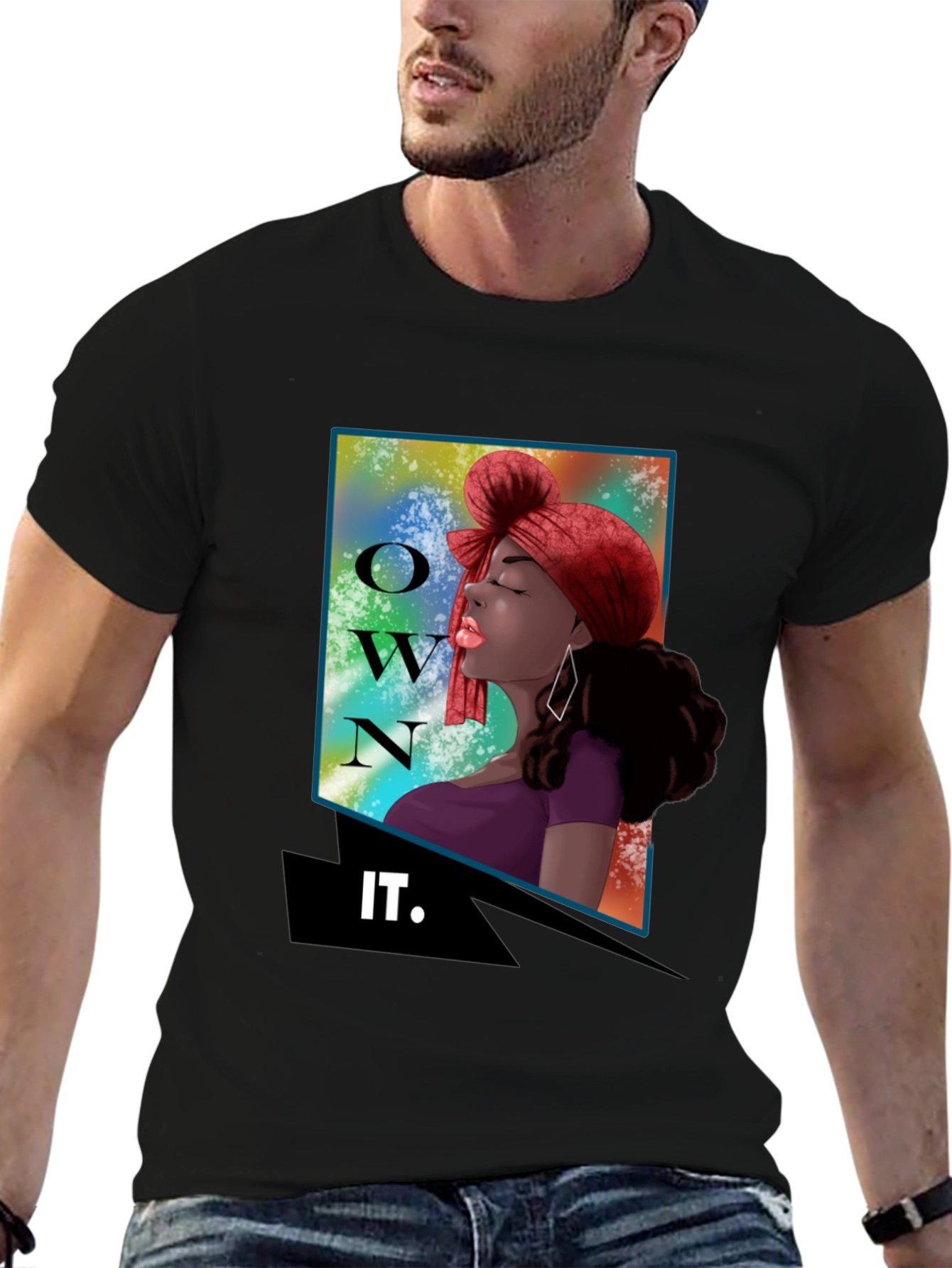 Own It Graphic Tee - Empowering Womens Fashion