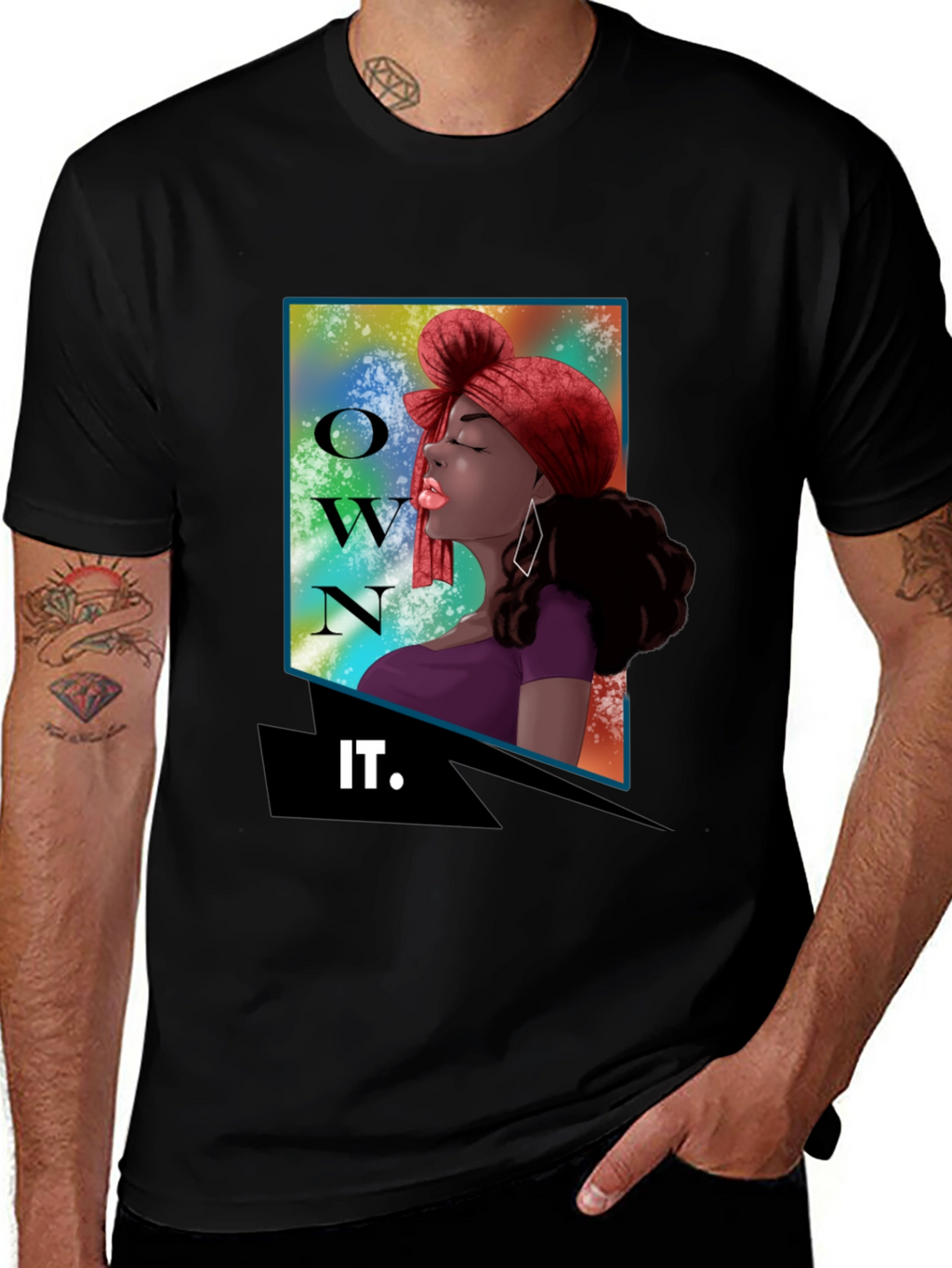 Own It Graphic Tee - Empowering Womens Fashion