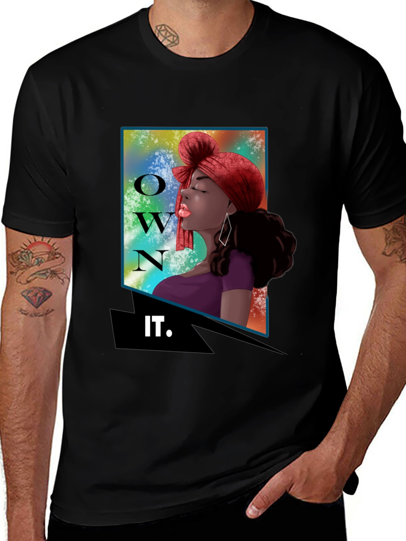 Own It Graphic Tee - Empowering Womens Fashion