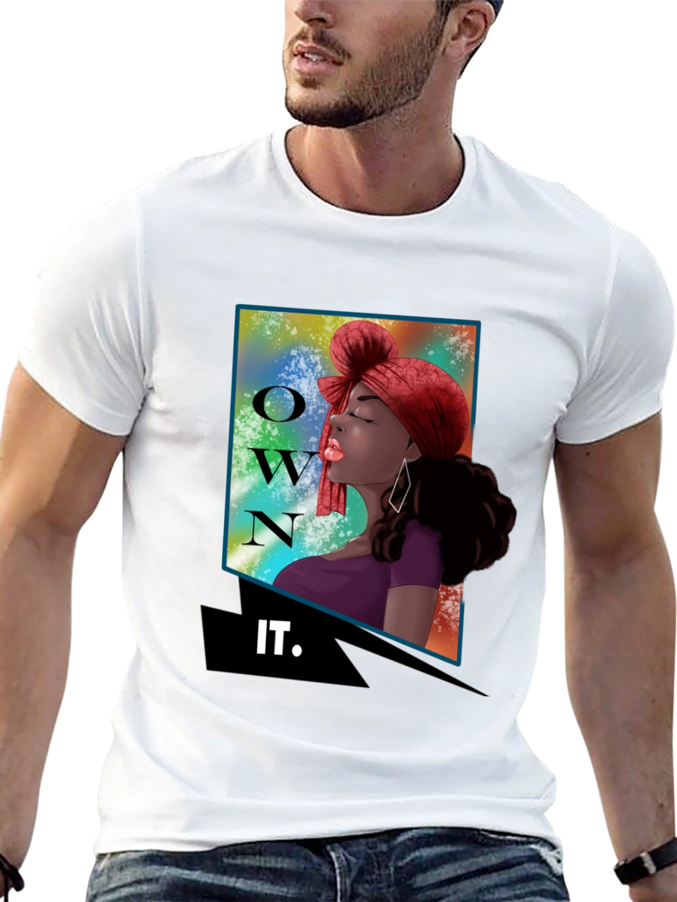 Own It Graphic Tee - Empowering Womens Fashion