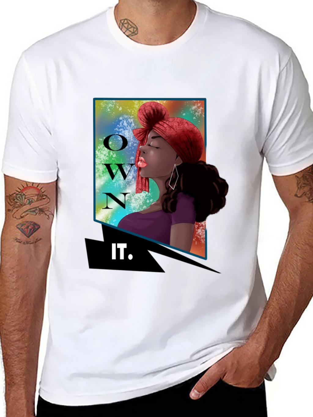 Own It Graphic Tee - Empowering Womens Fashion