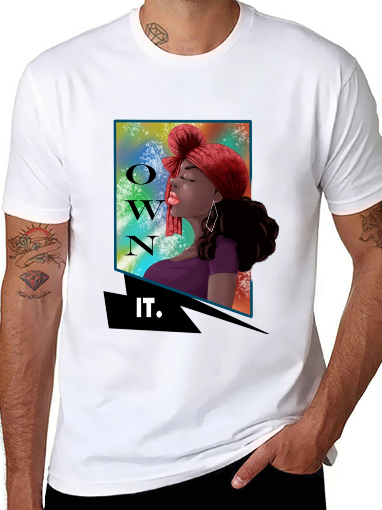 Own It Graphic Tee - Empowering Womens Fashion