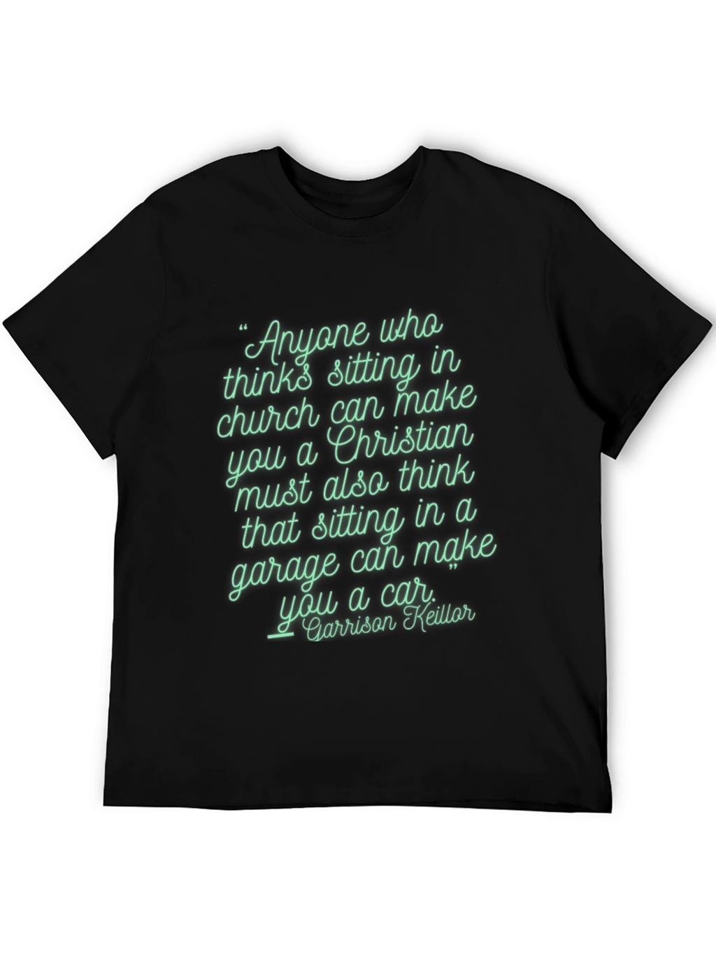 Christian vs Garage Car T-Shirt