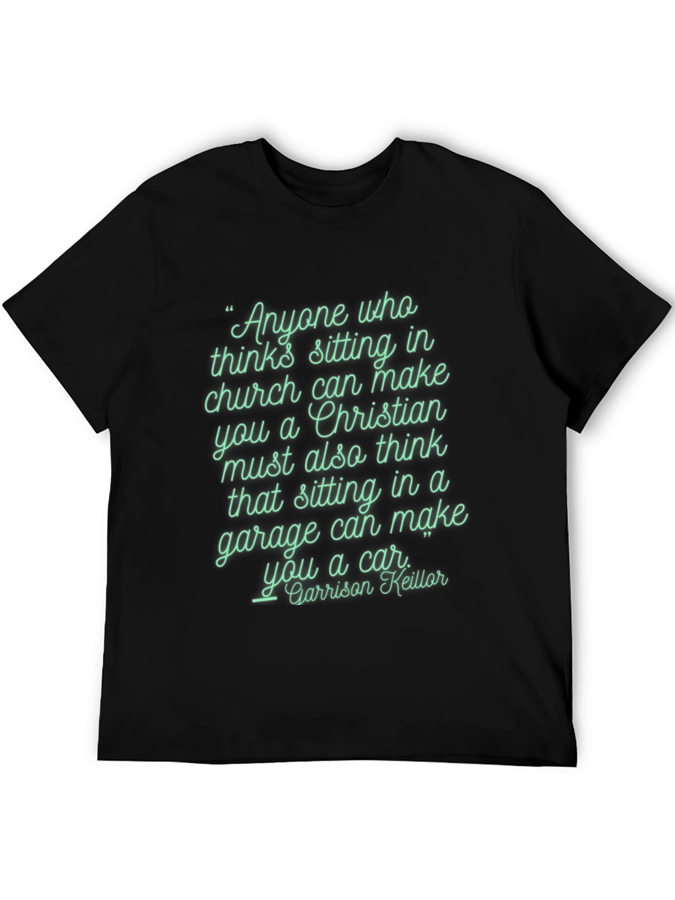 Christian vs Garage Car T-Shirt