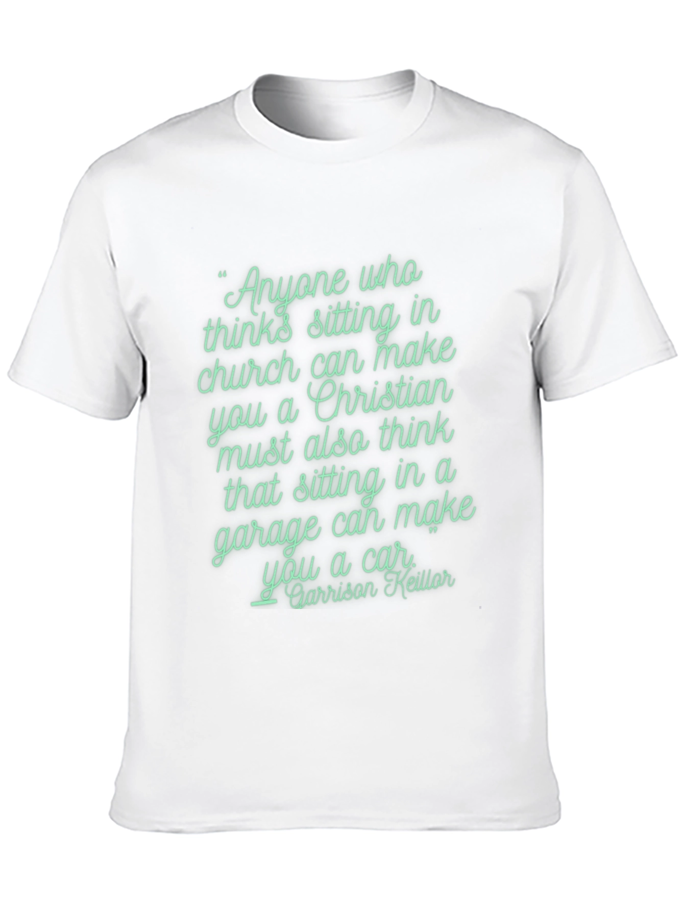 Christian vs Garage Car T-Shirt