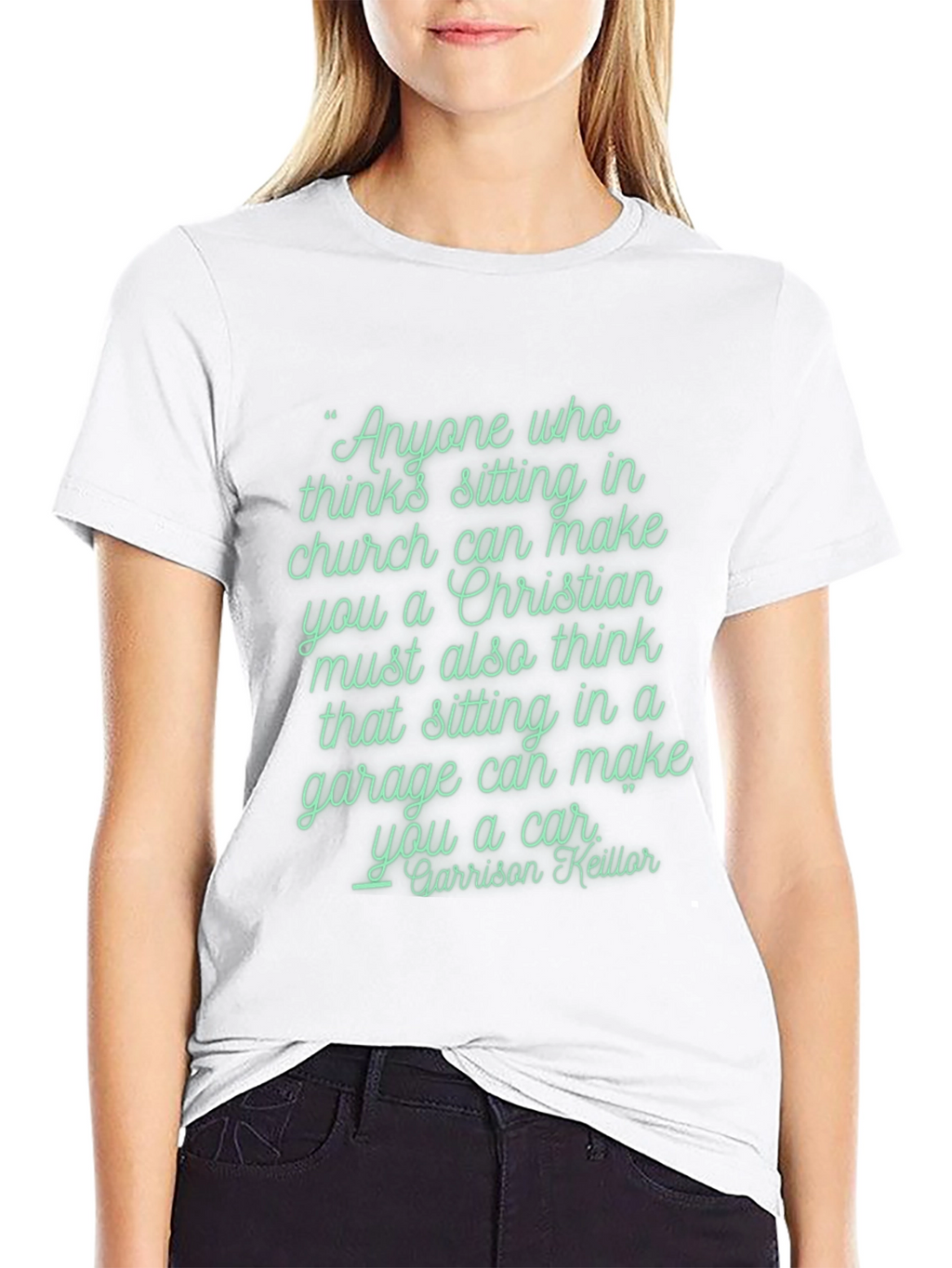 Christian vs Garage Car T-Shirt
