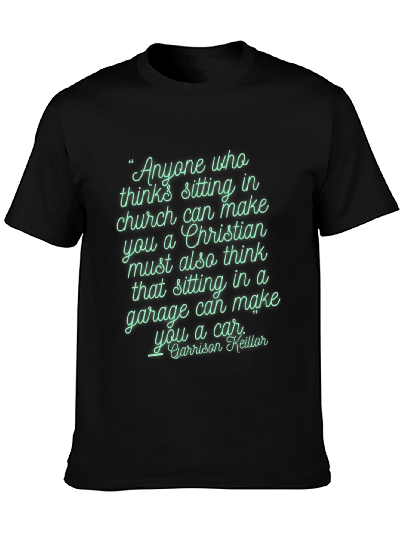 Christian vs Garage Car T-Shirt
