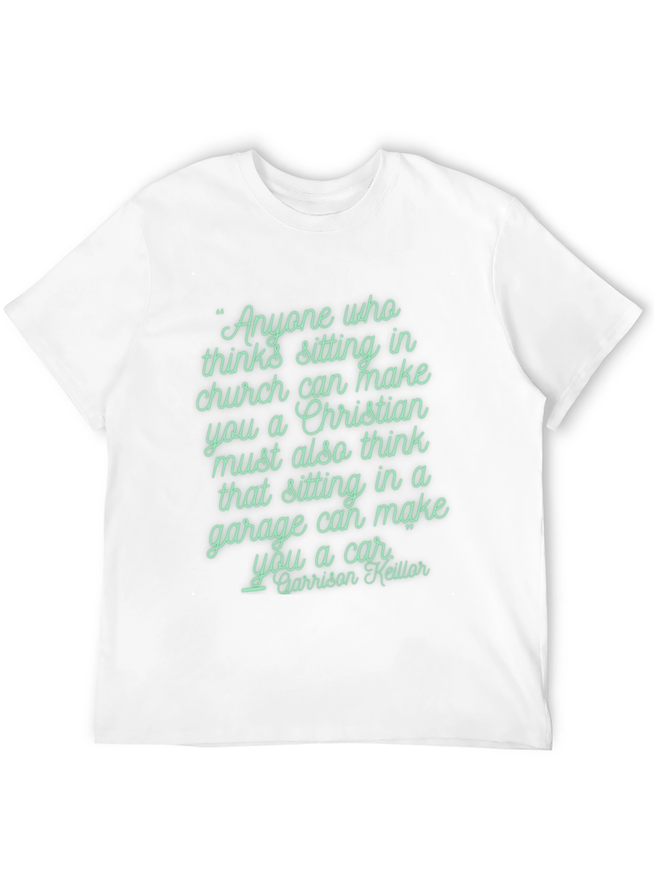 Christian vs Garage Car T-Shirt