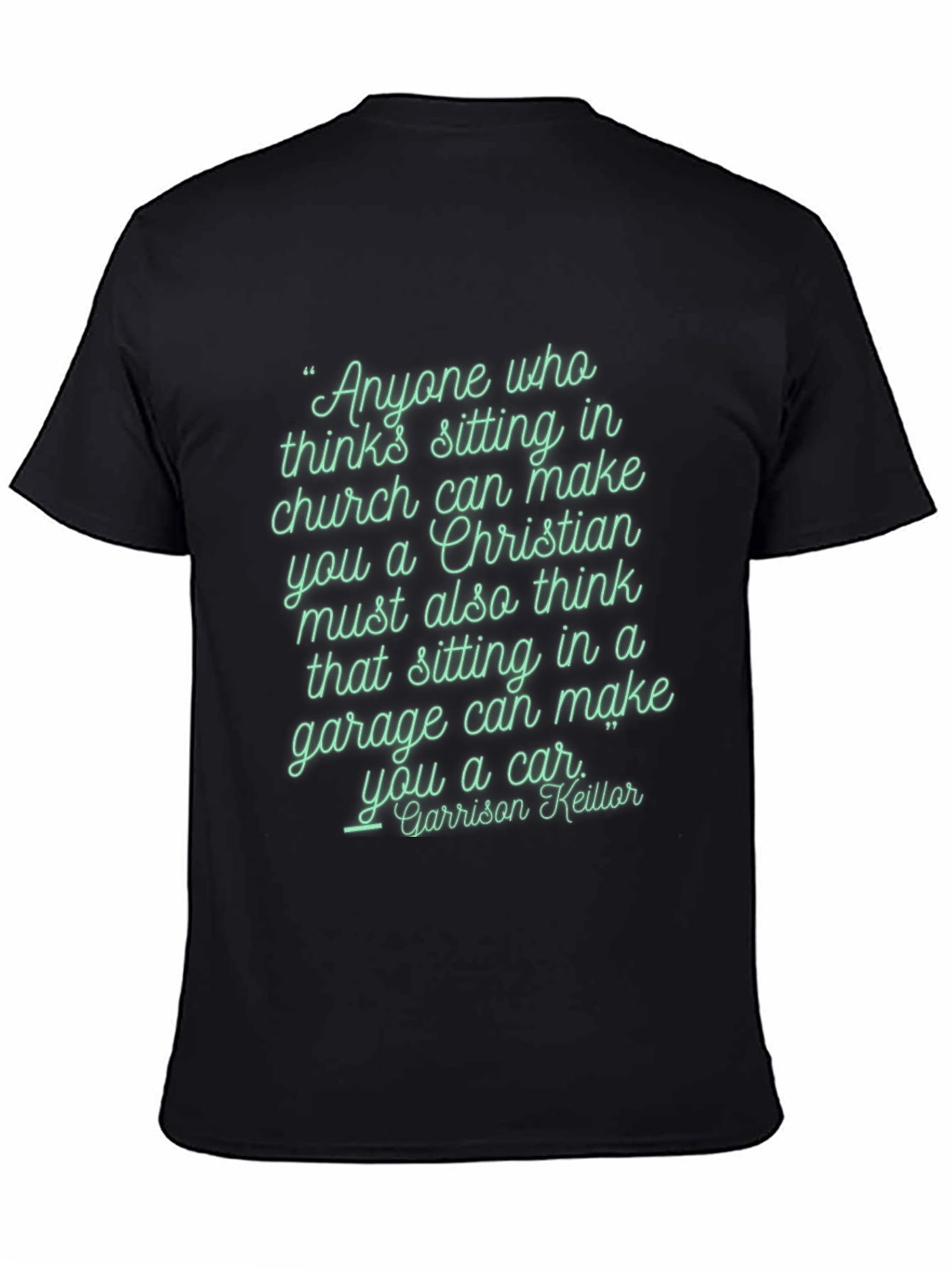 Christian vs Garage Car T-Shirt