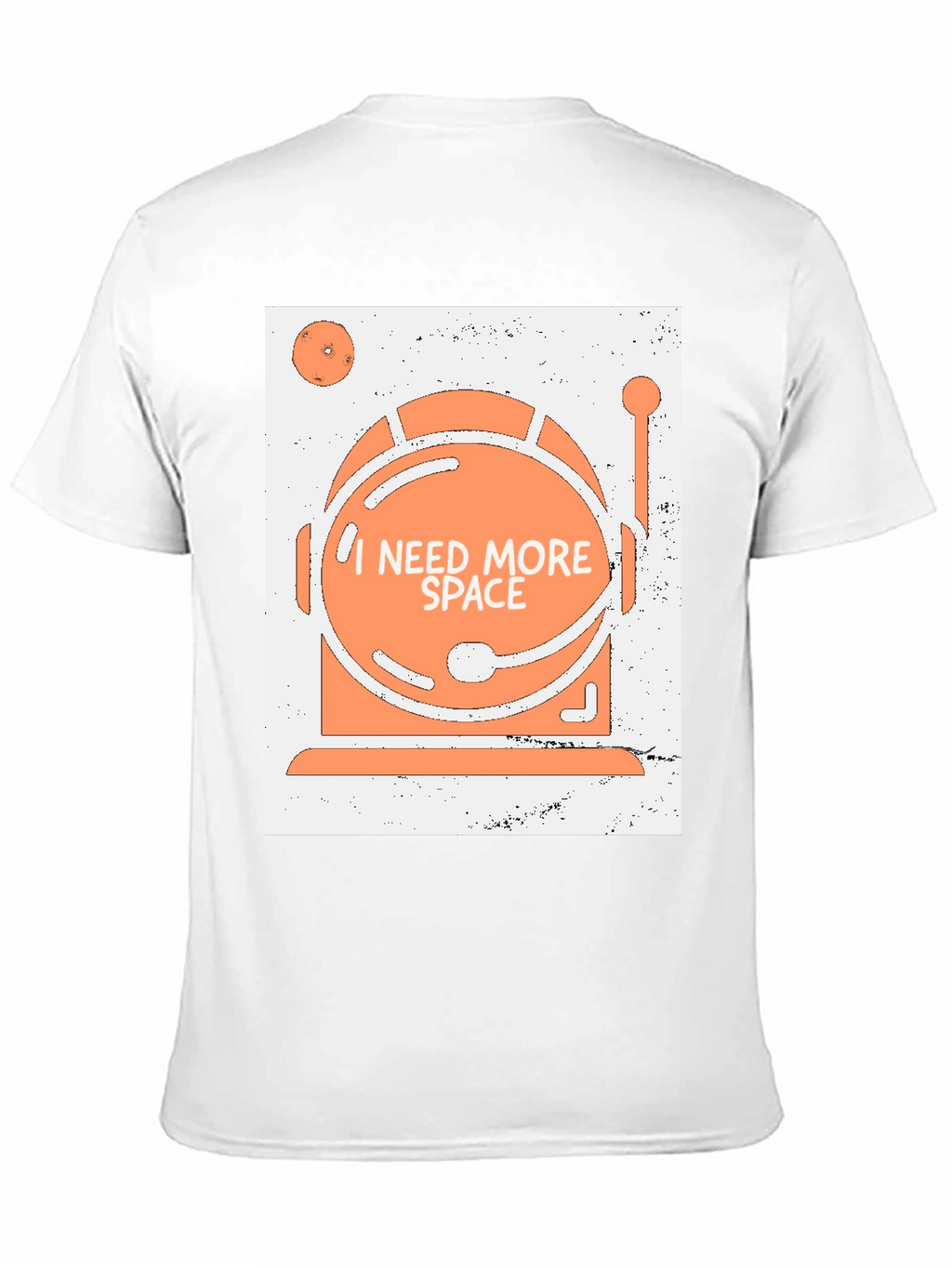 I Need More Space Astronaut Helmet Graphic T-Shirt