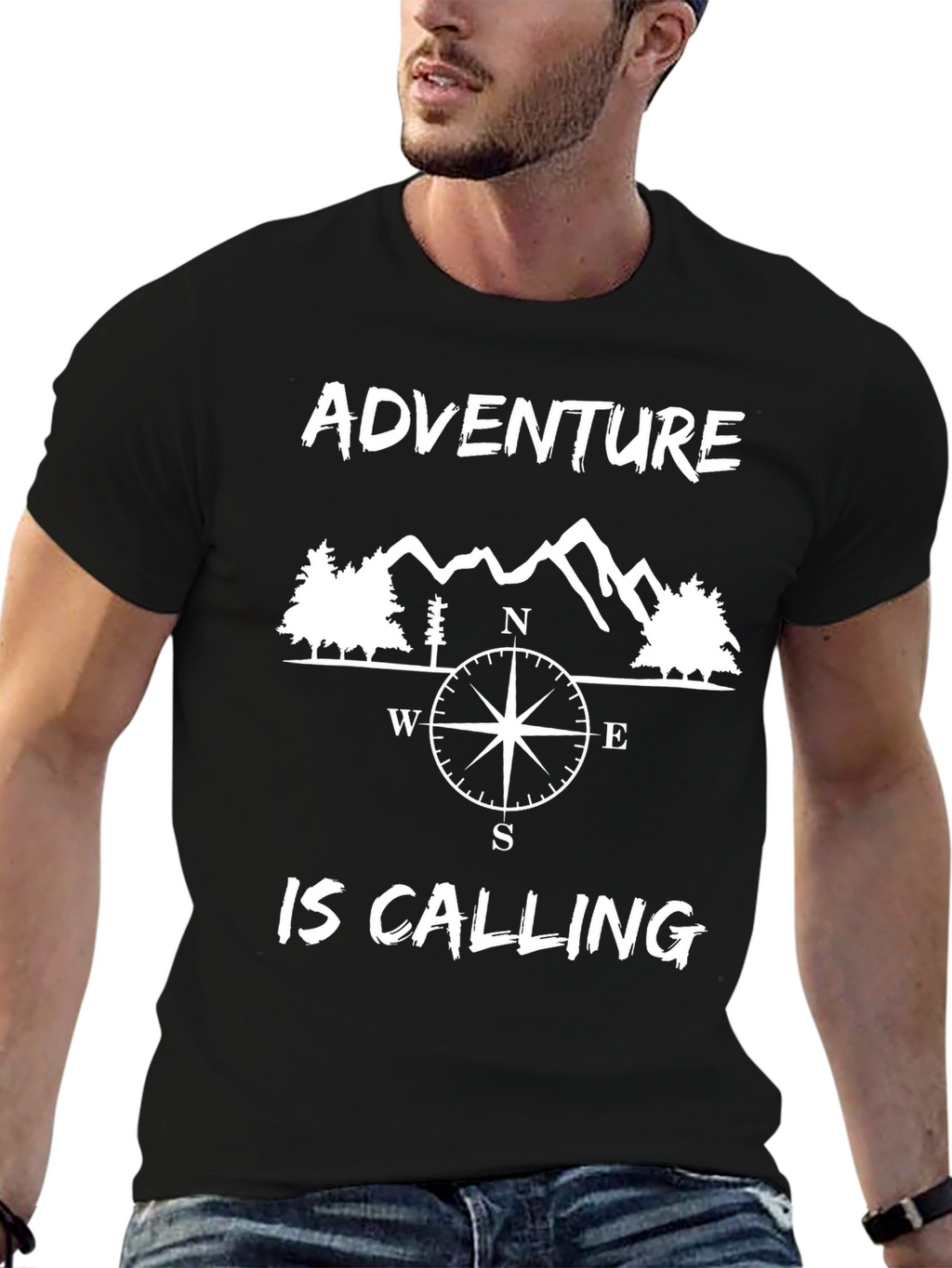 Adventure Is Calling Graphic T-Shirt