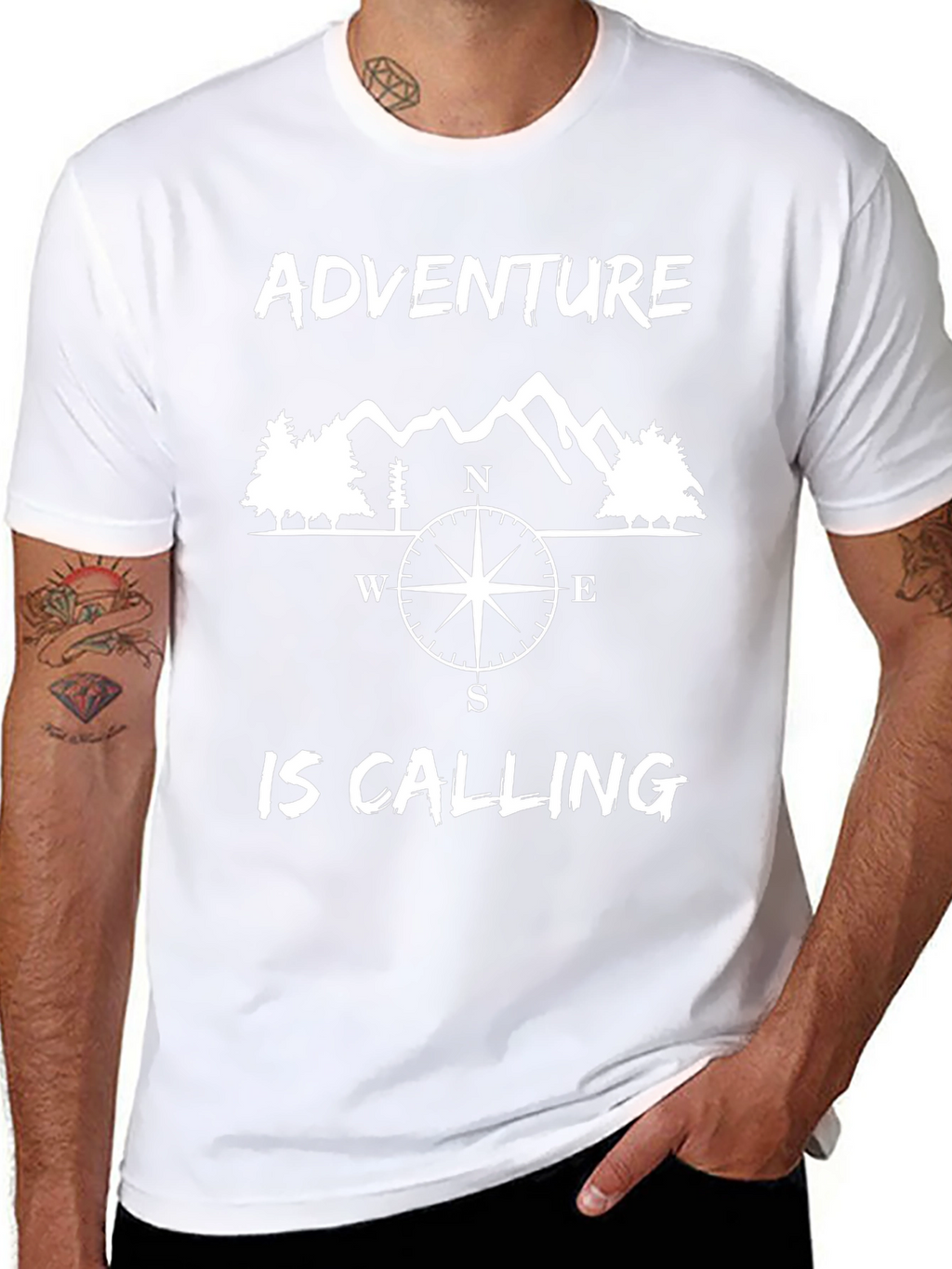 Adventure Is Calling Graphic T-Shirt