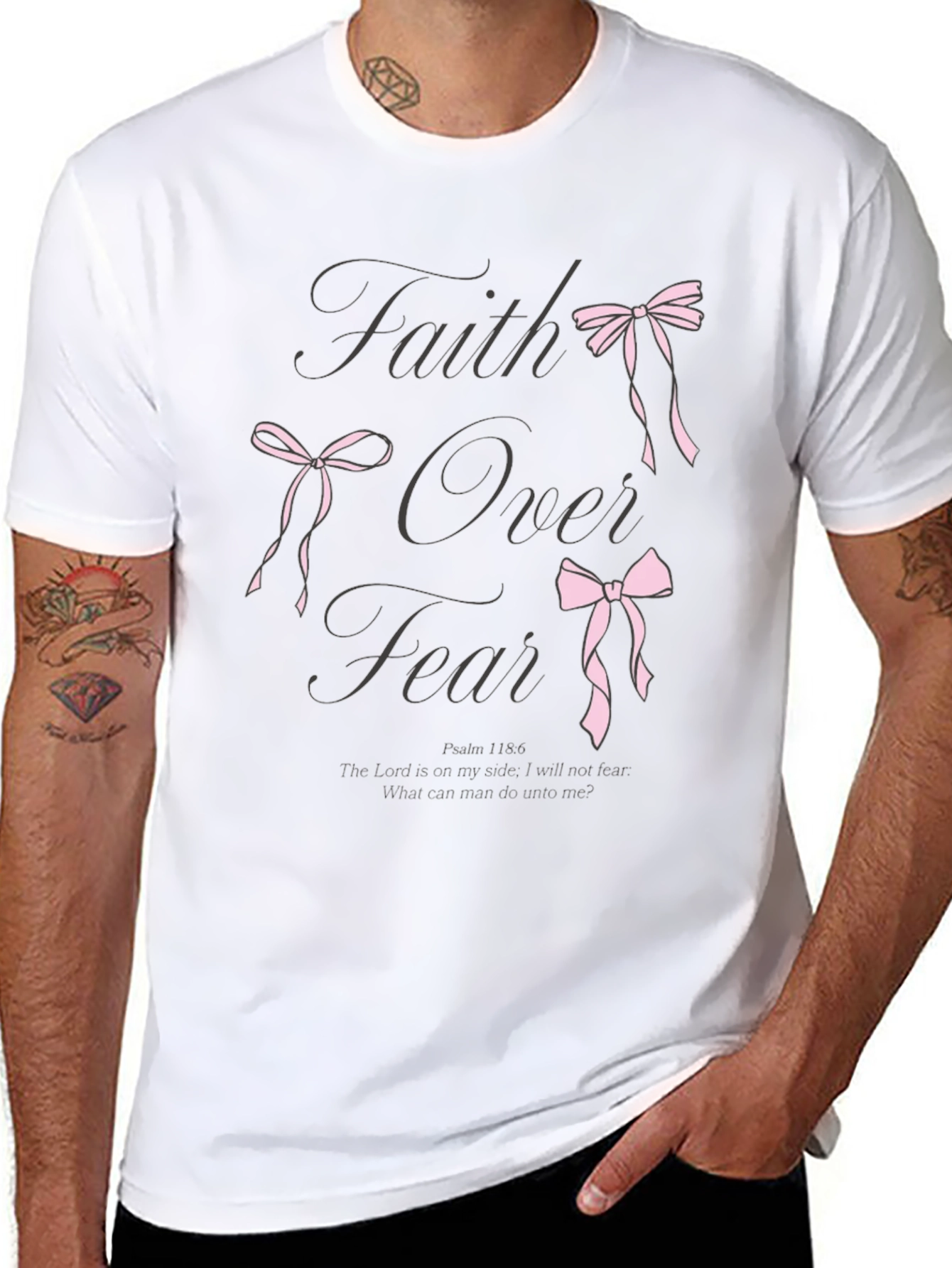 Faith Over Fear Graphic T-Shirt