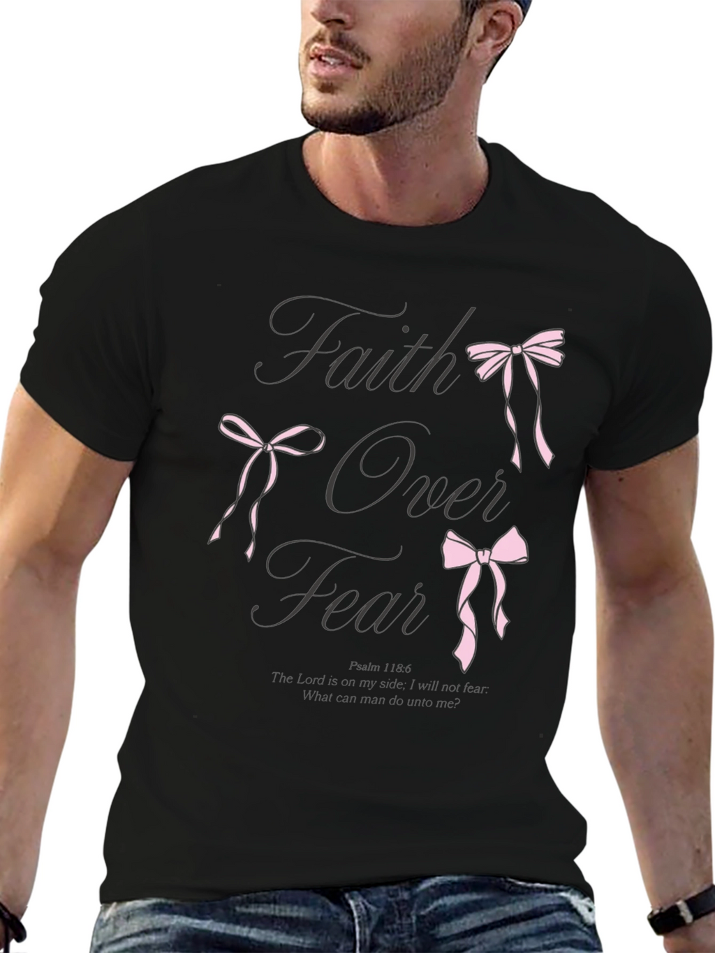Faith Over Fear Graphic T-Shirt