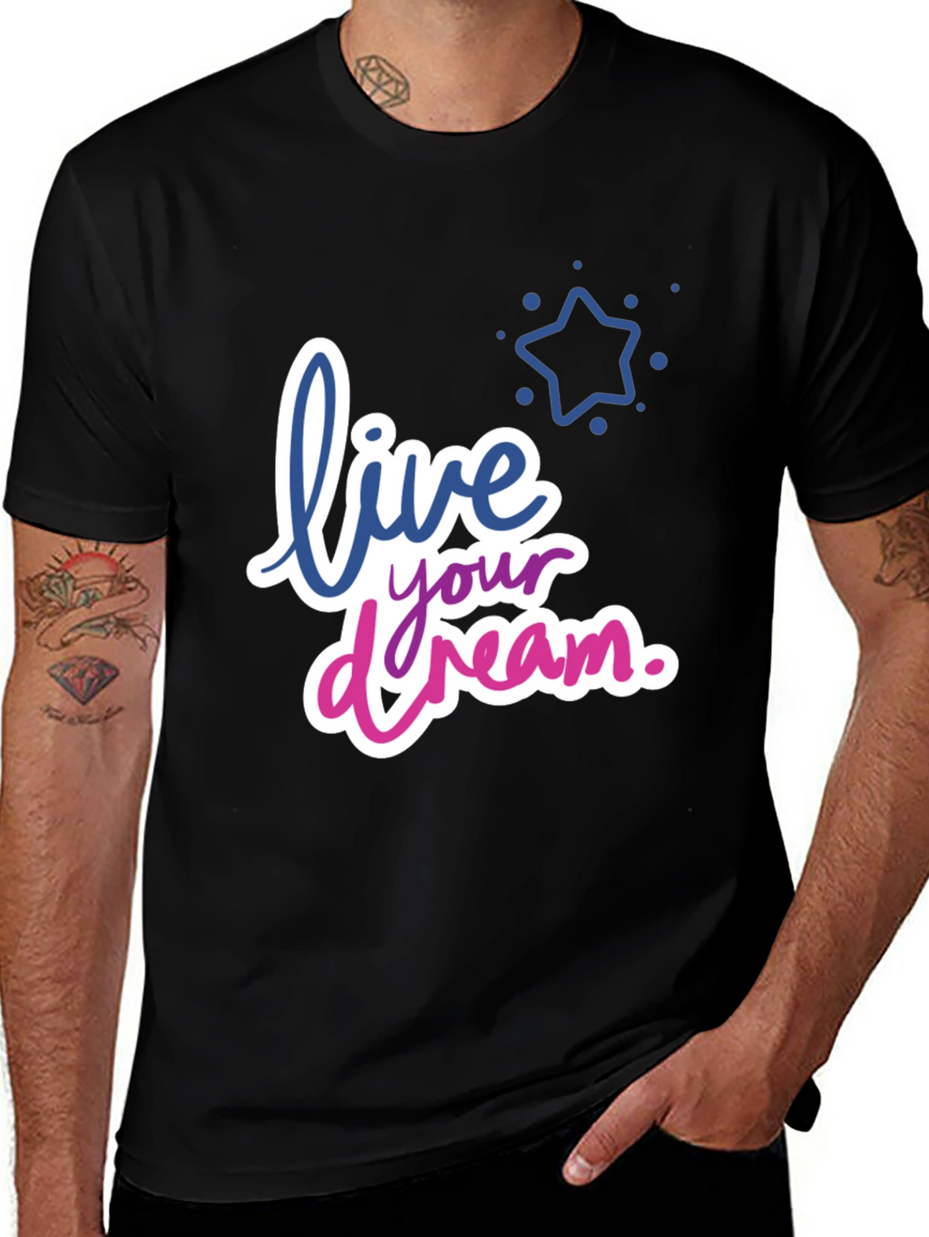 Live Your Dream Graphic T-Shirt