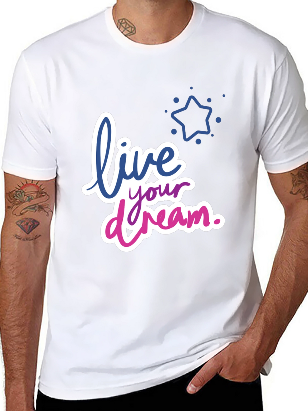 Live Your Dream Graphic T-Shirt