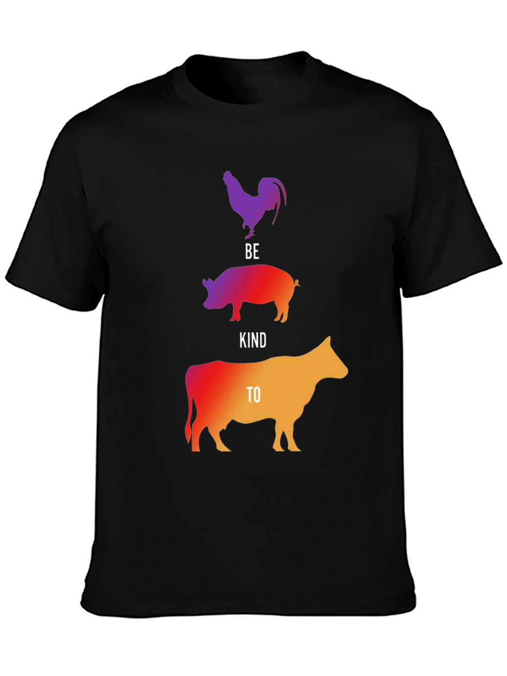 Be Kind to Animals Graphic Tee - Vegan T-Shirt