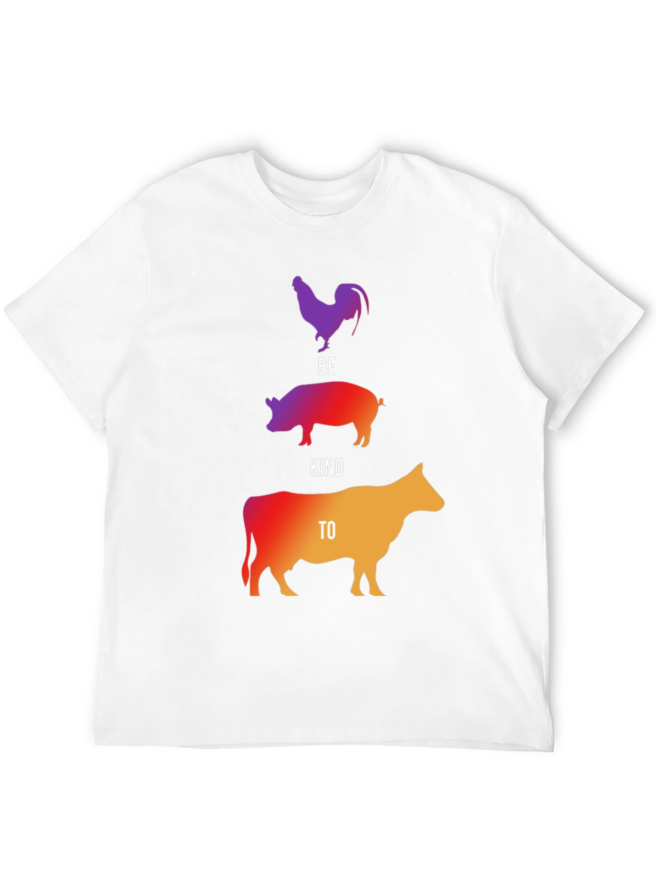 Be Kind to Animals Graphic Tee - Vegan T-Shirt