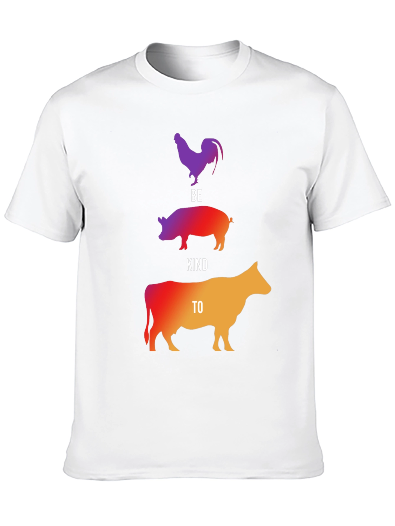 Be Kind to Animals Graphic Tee - Vegan T-Shirt