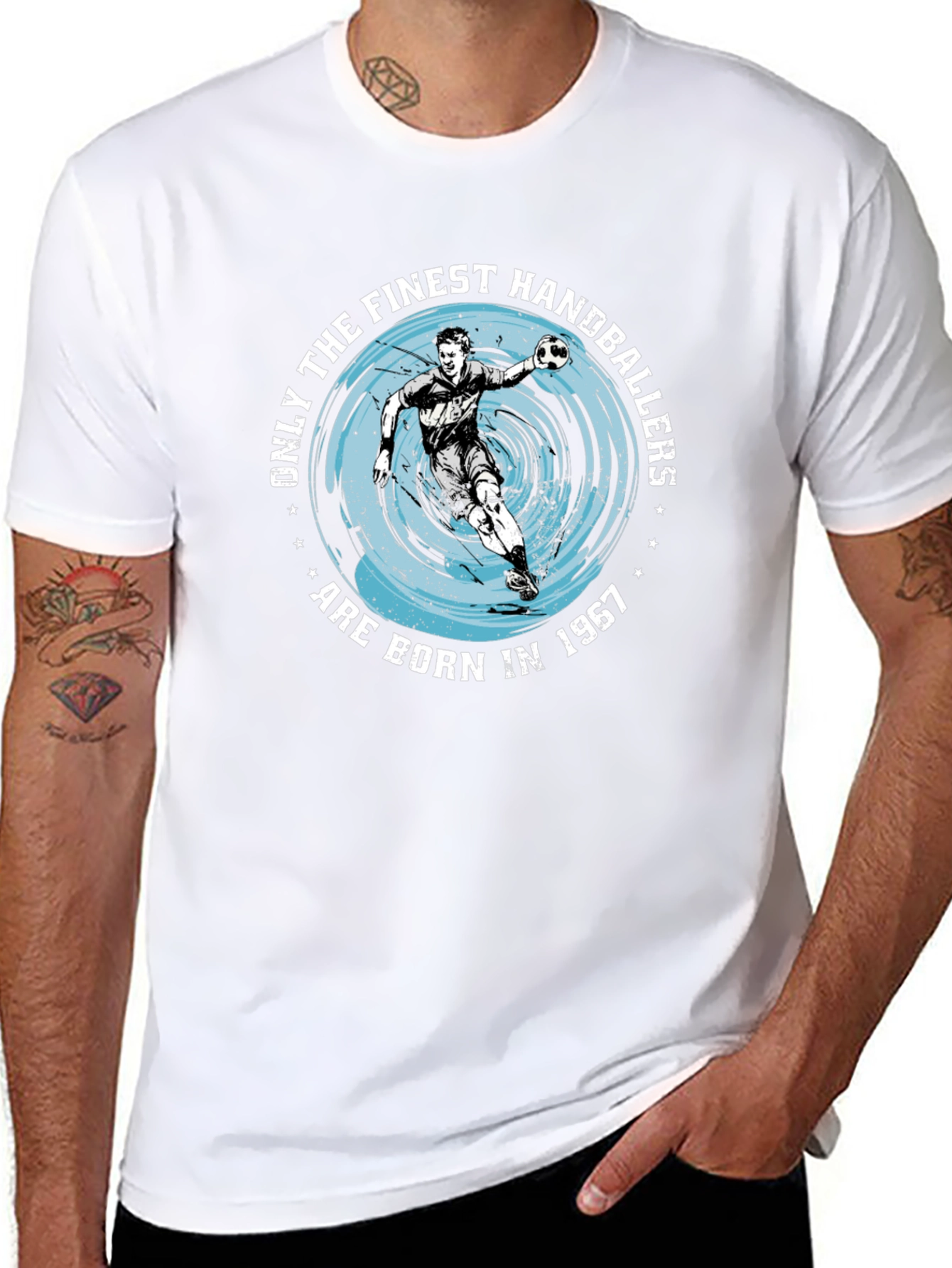Finest Handballers Born 1967 T-Shirt