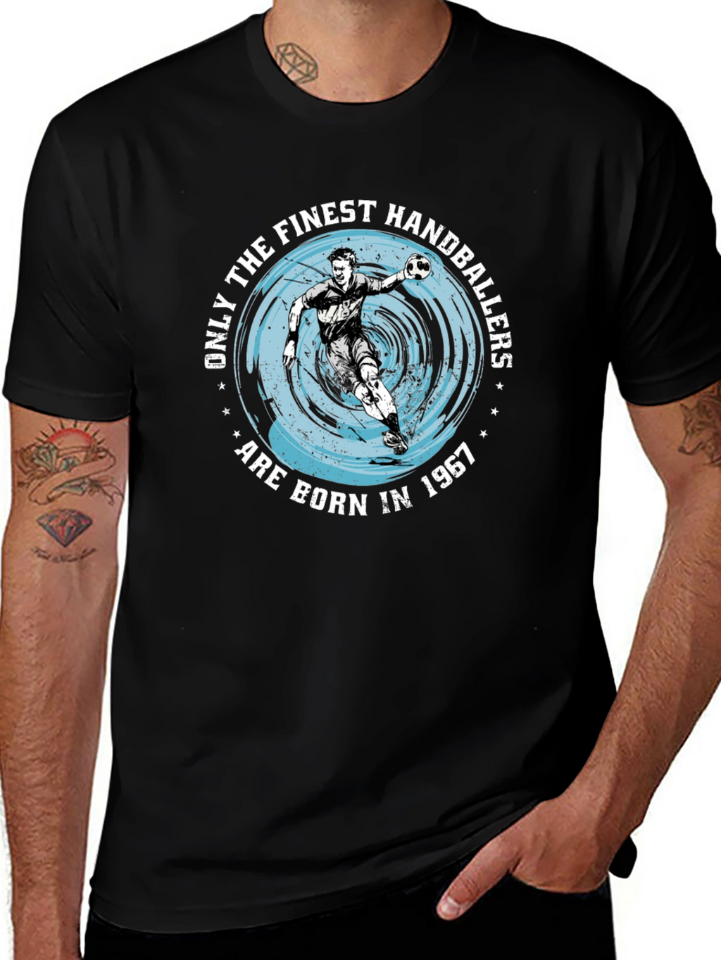 Finest Handballers Born 1967 T-Shirt