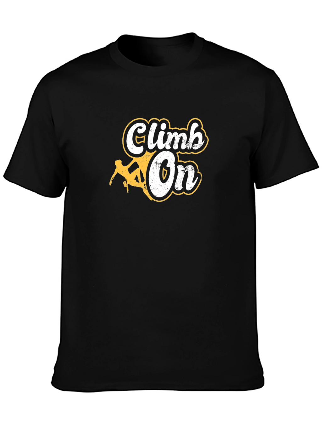 Climb On Graphic Tee - Black