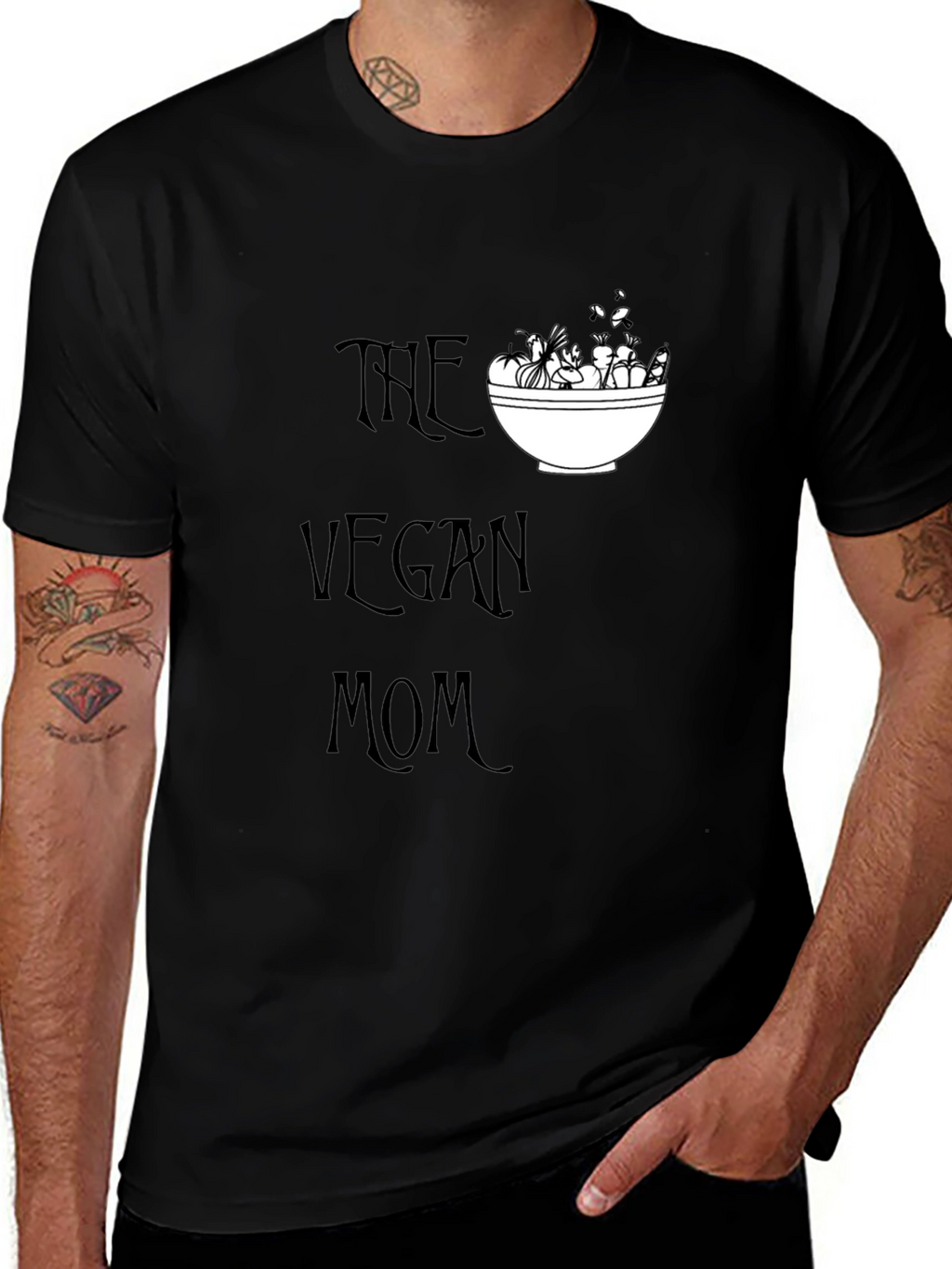 Vegan Mom Graphic T-Shirt