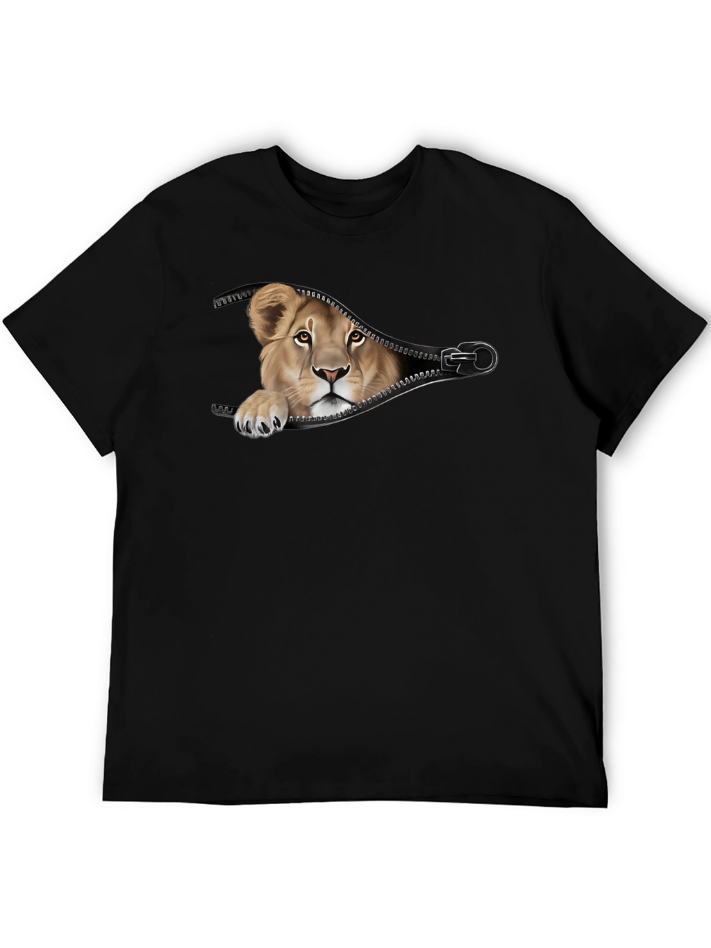 Lion Cub Zipper T-Shirt