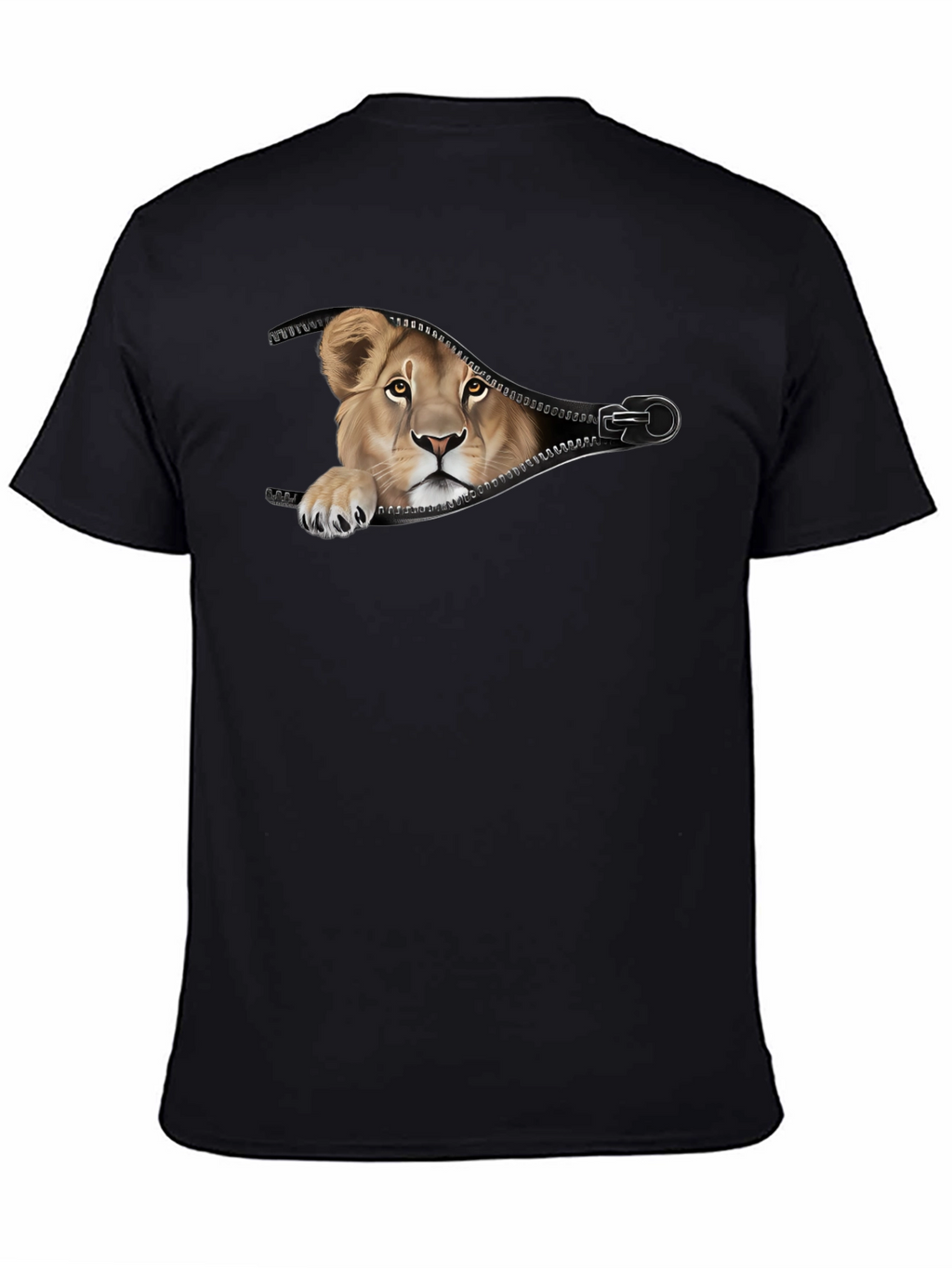 Lion Cub Zipper T-Shirt
