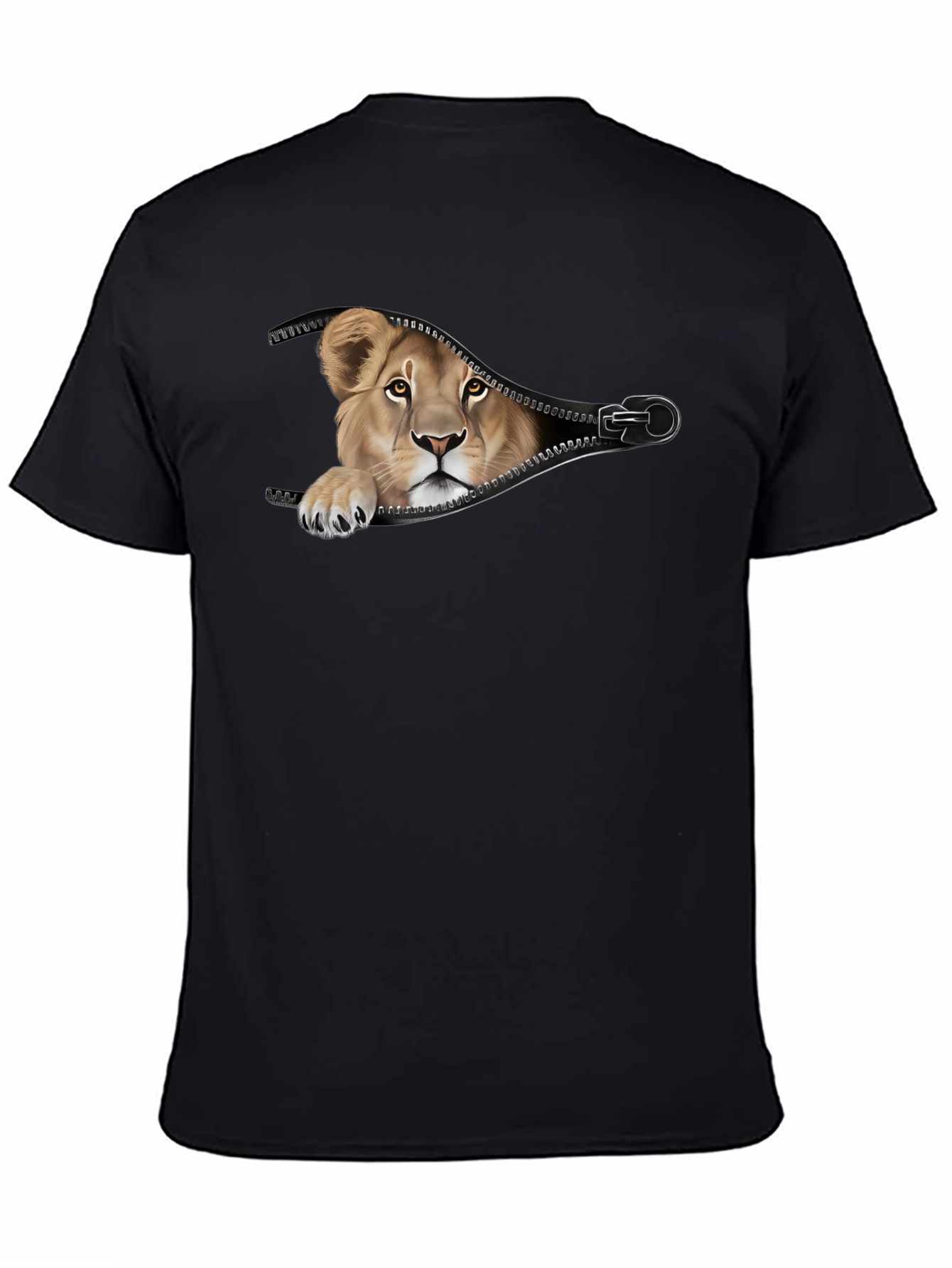 Lion Cub Zipper T-Shirt
