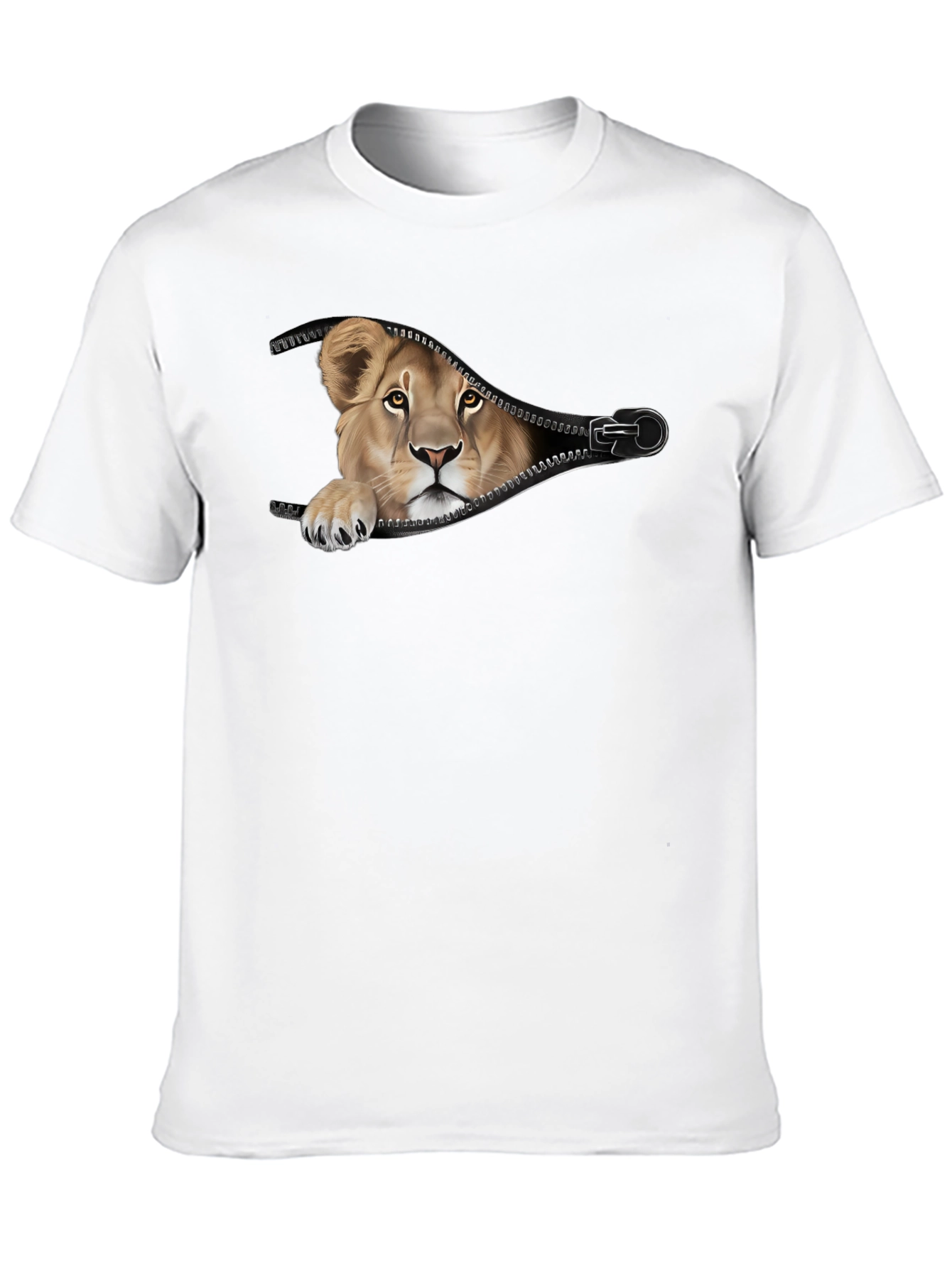 Lion Cub Zipper T-Shirt